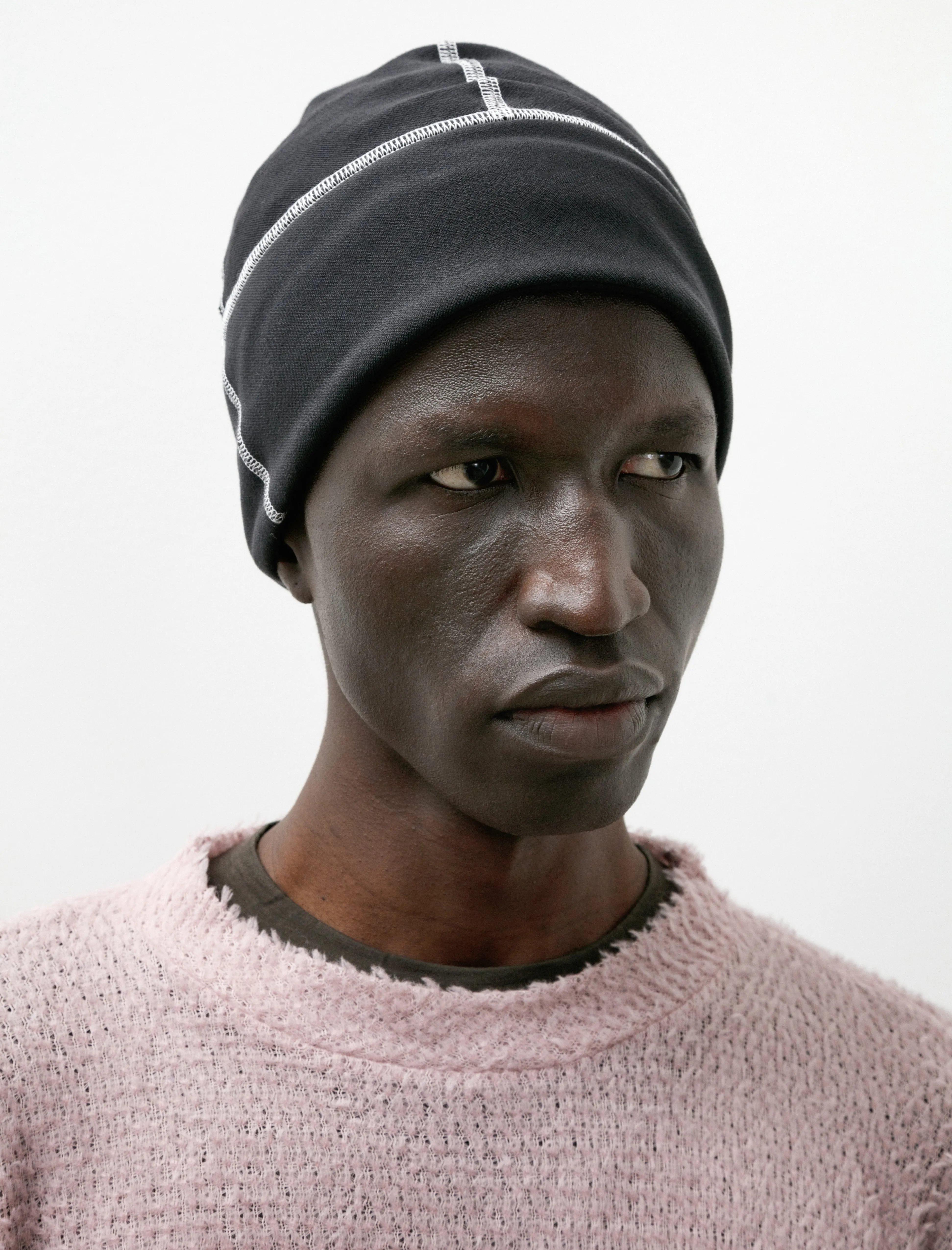 Power Wool Beanie Black/Glacier Grey sold by SHOP NEIGHBOR