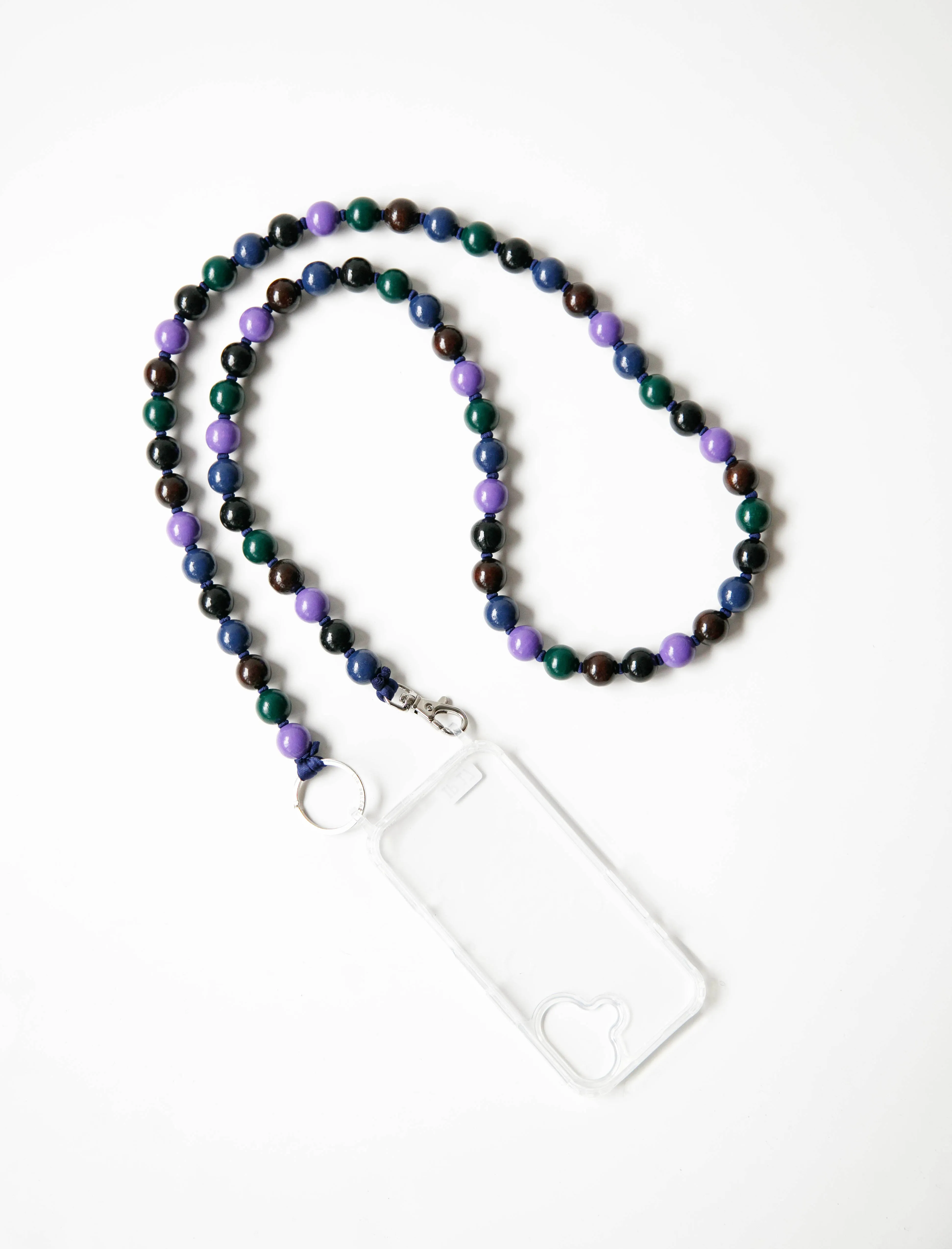 Thick Handykette Phone Necklace Black Mix sold by SHOP NEIGHBOR