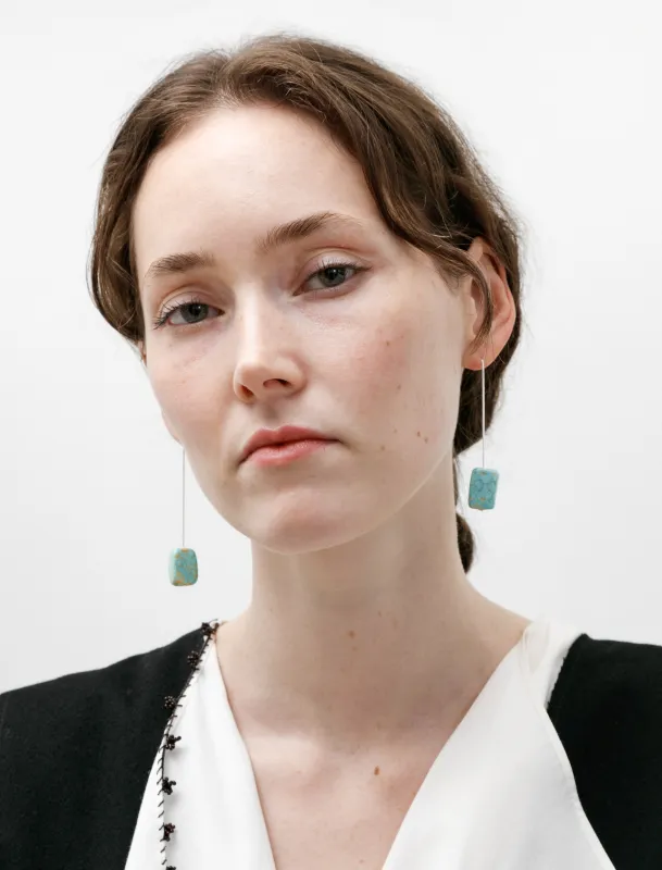 Ren Earrings Turquoise made by SHOP NEIGHBOR