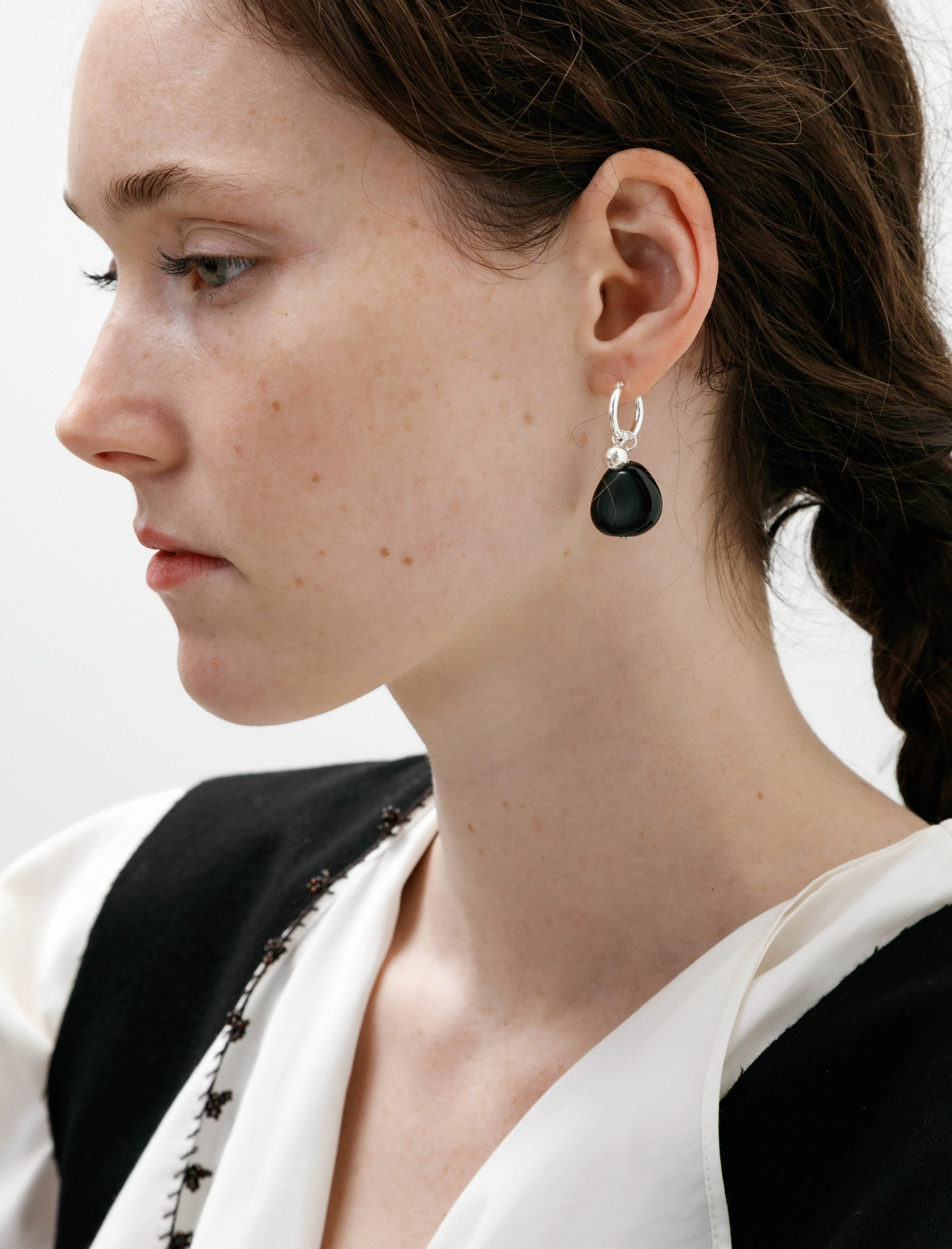 Andre Earrings Black sold by SHOP NEIGHBOR product image thumbnail 2