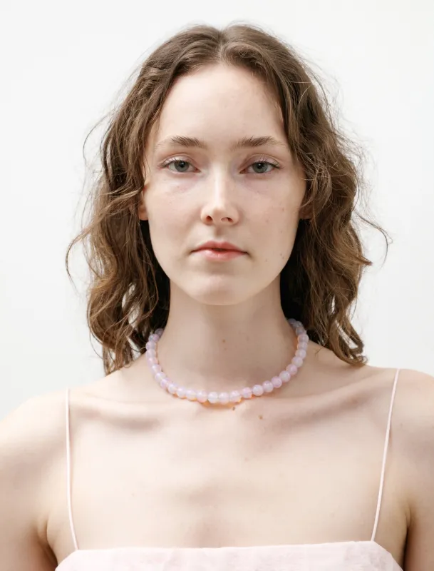 Marie Necklace Opaline Pink sold by SHOP NEIGHBOR