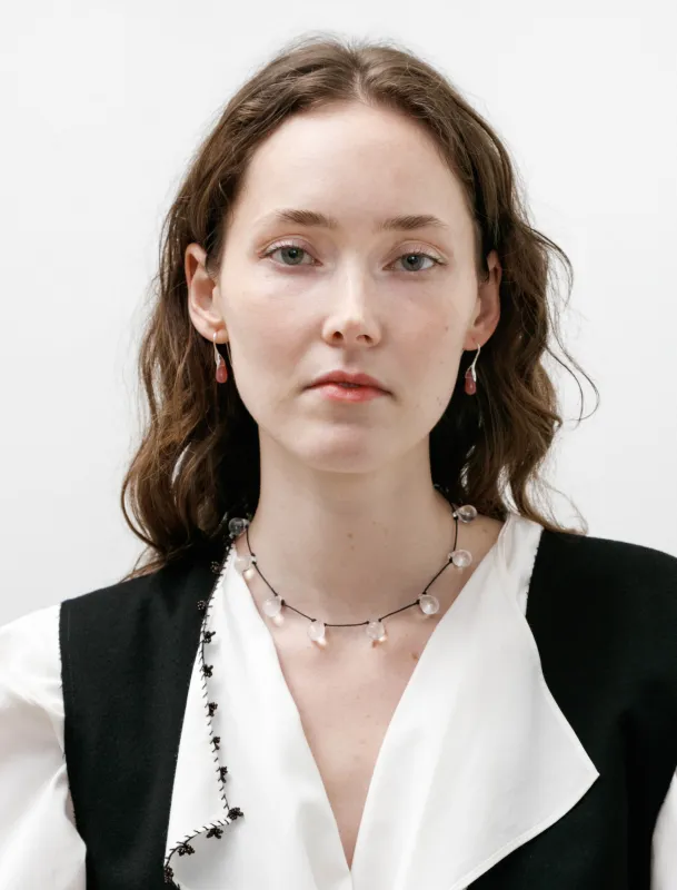 Noue Necklace Clear/Black sold by SHOP NEIGHBOR