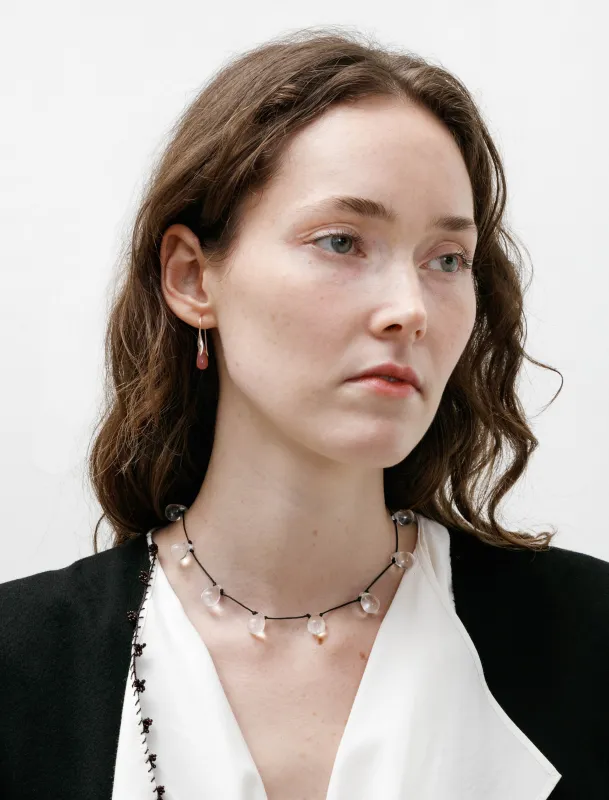 Mini Brote Earrings Opaline Pink sold by SHOP NEIGHBOR