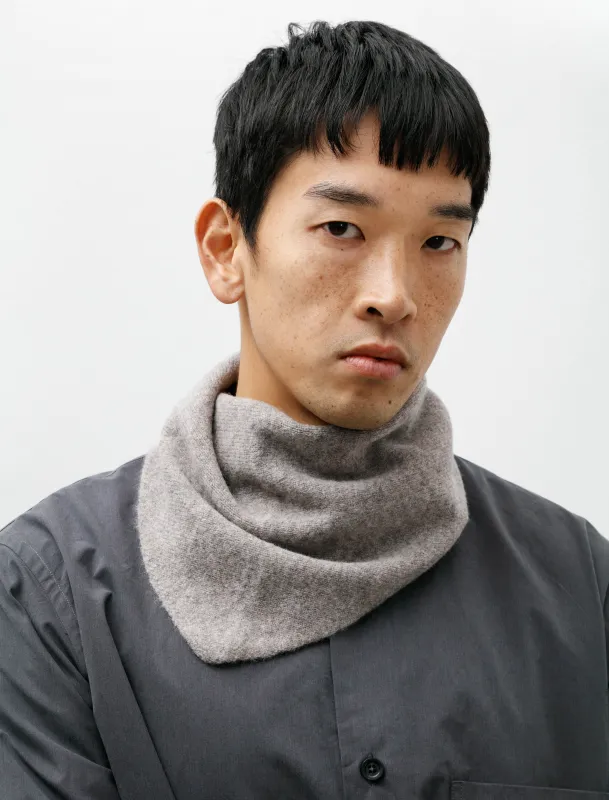 MHL Tipped Scout Scarf Pebble/Mahogany sold by SHOP NEIGHBOR