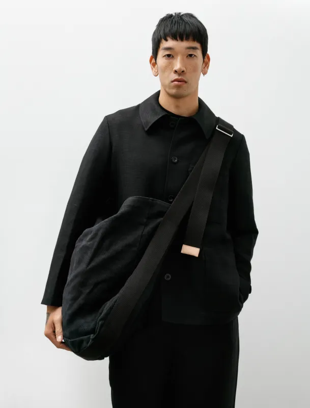 Square Shoulder Bag Big Black sold by SHOP NEIGHBOR
