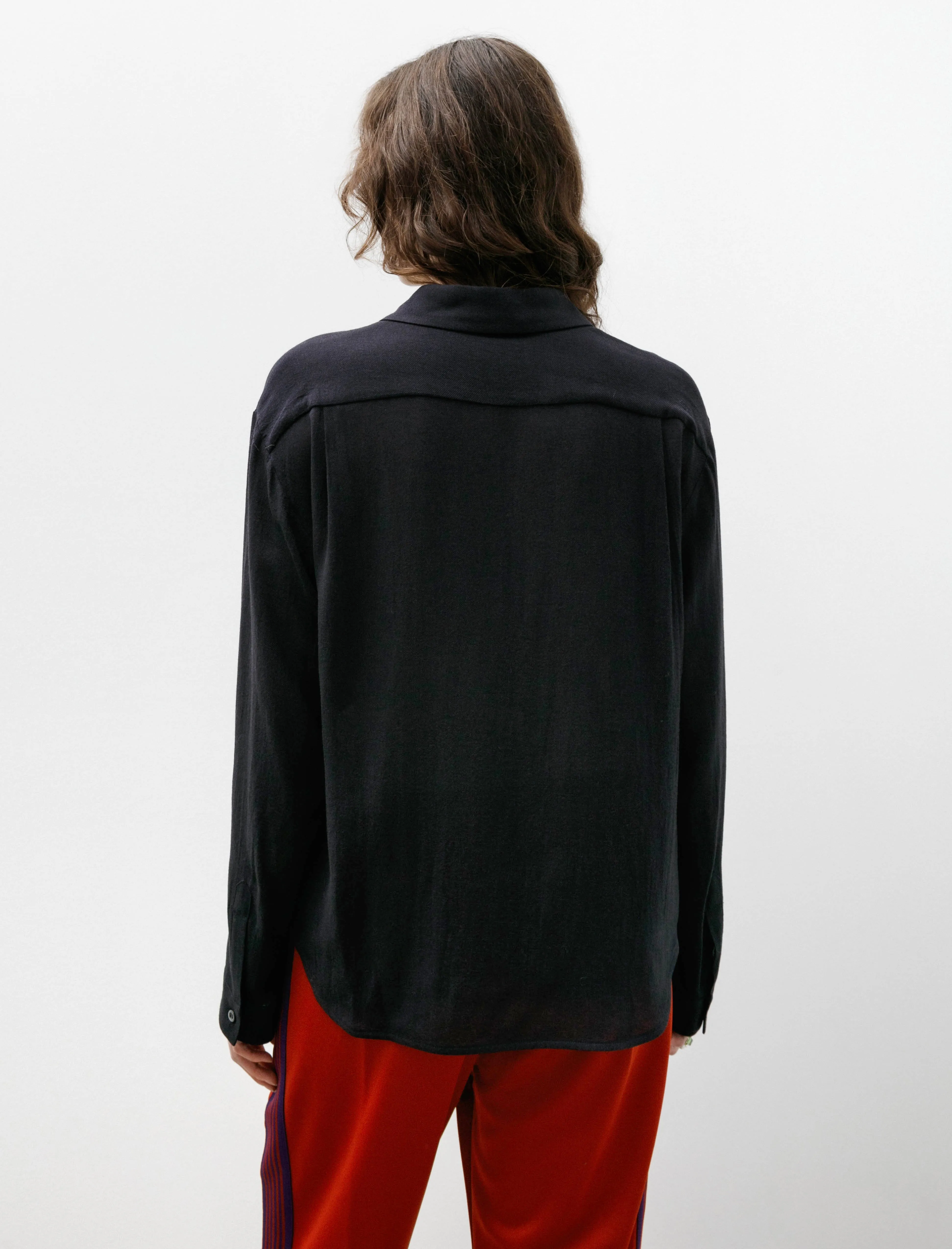 Classic Shirt Wool Navy sold by SHOP NEIGHBOR product image thumbnail 4