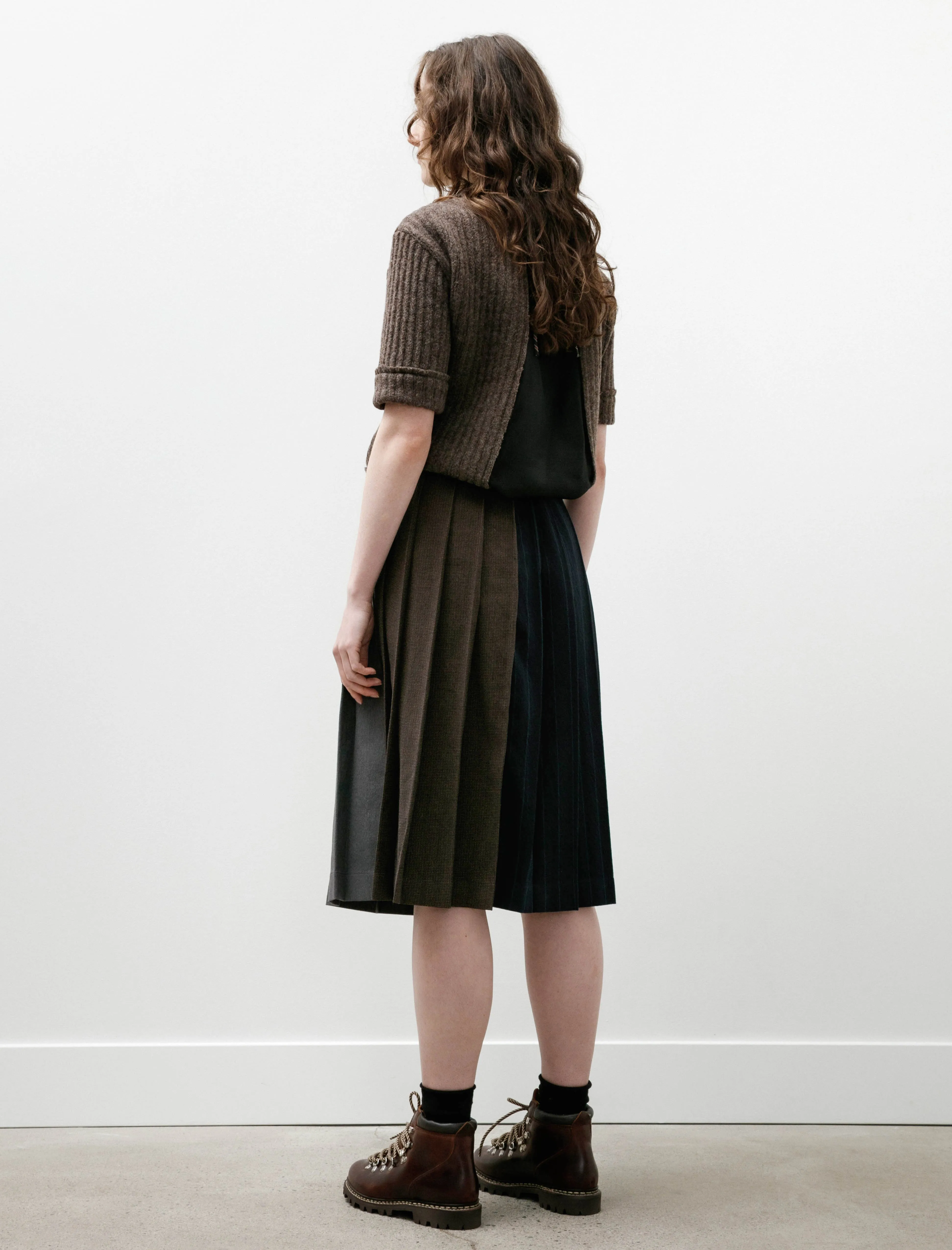 Kilt Skirt Navy and Orange sold by SHOP NEIGHBOR product image thumbnail 5