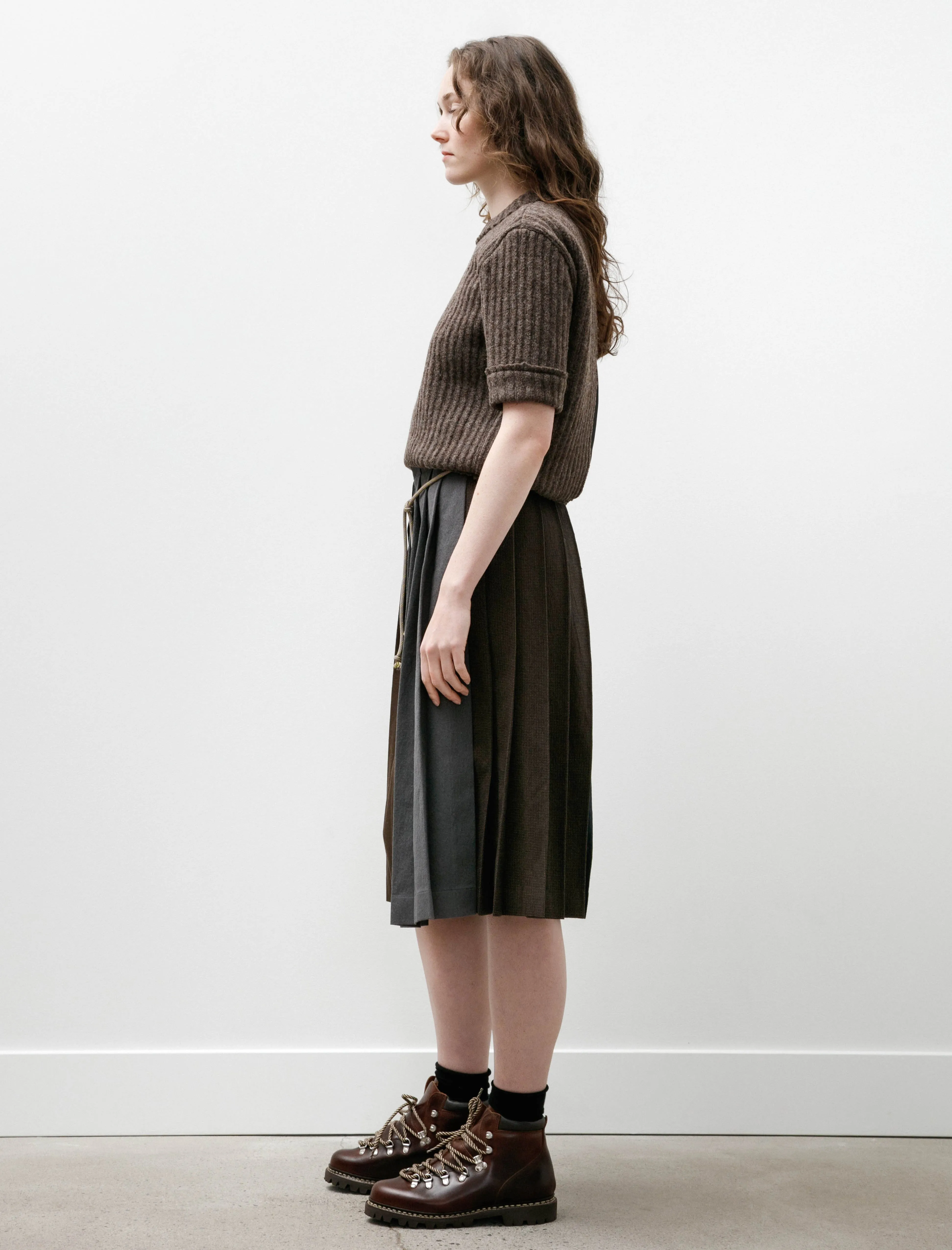 Kilt Skirt Navy and Orange sold by SHOP NEIGHBOR product image thumbnail 3