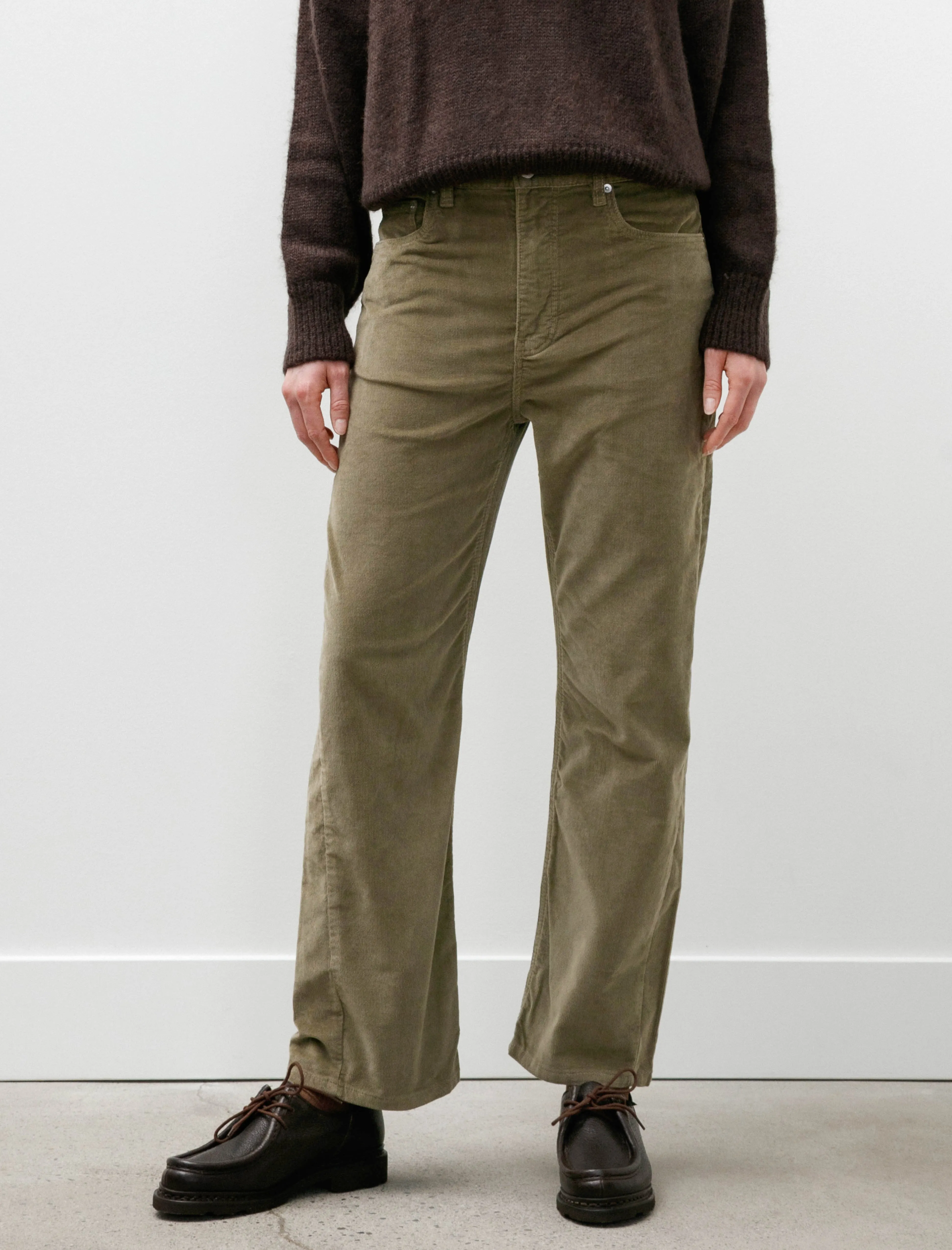 Denjo Pant Washed Corduroy Lichen sold by SHOP NEIGHBOR product image thumbnail 2