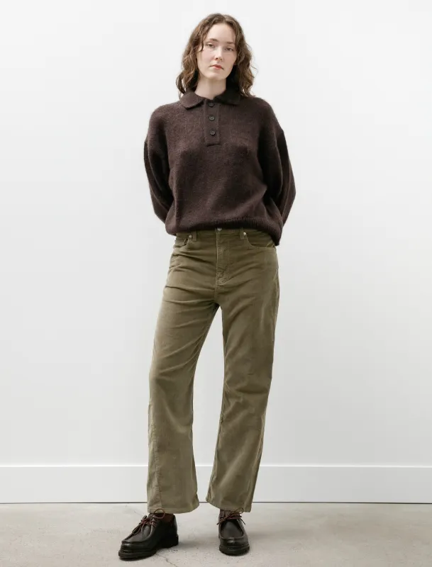 Denjo Pant Washed Corduroy Lichen sold by SHOP NEIGHBOR