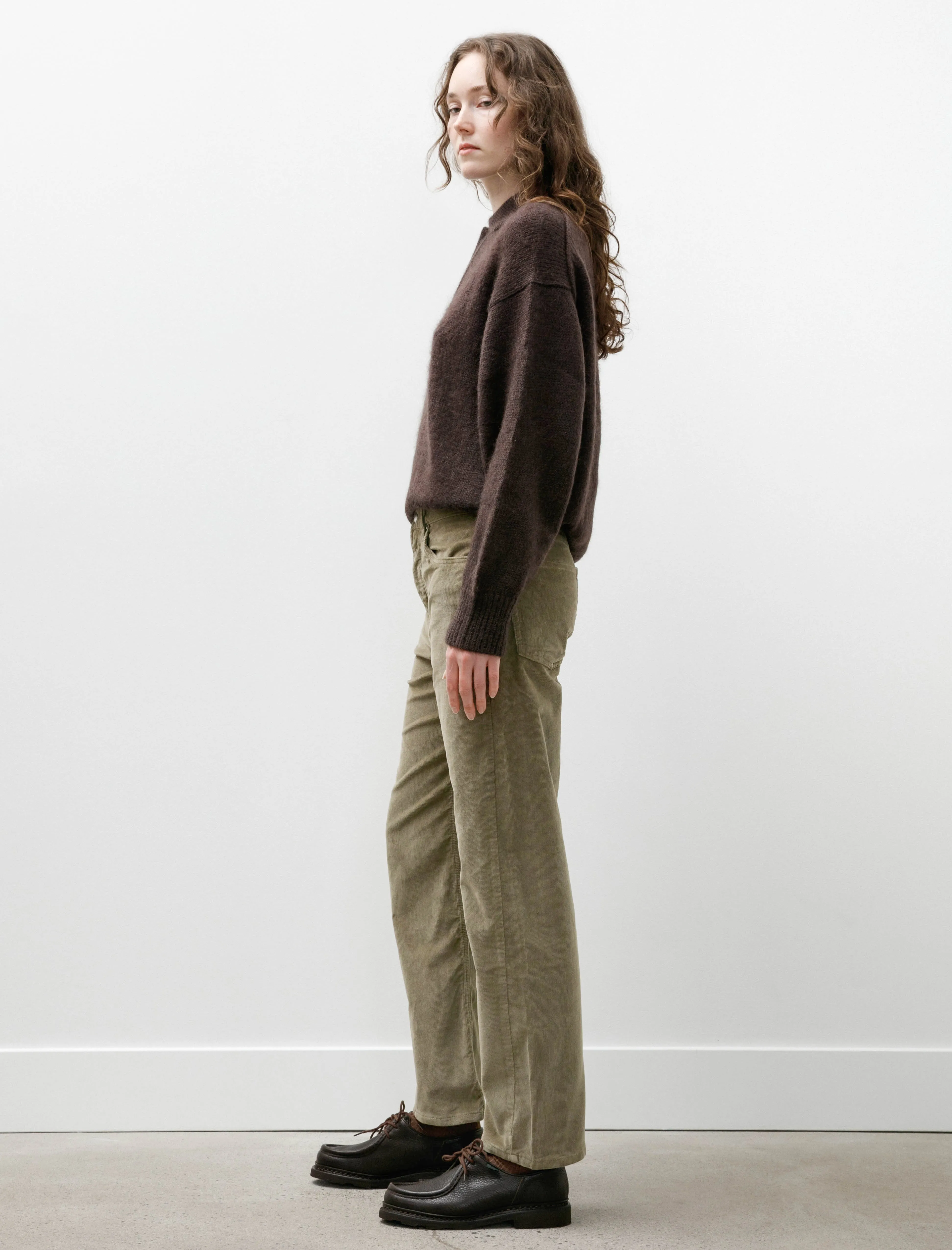 Denjo Pant Washed Corduroy Lichen sold by SHOP NEIGHBOR product image thumbnail 3