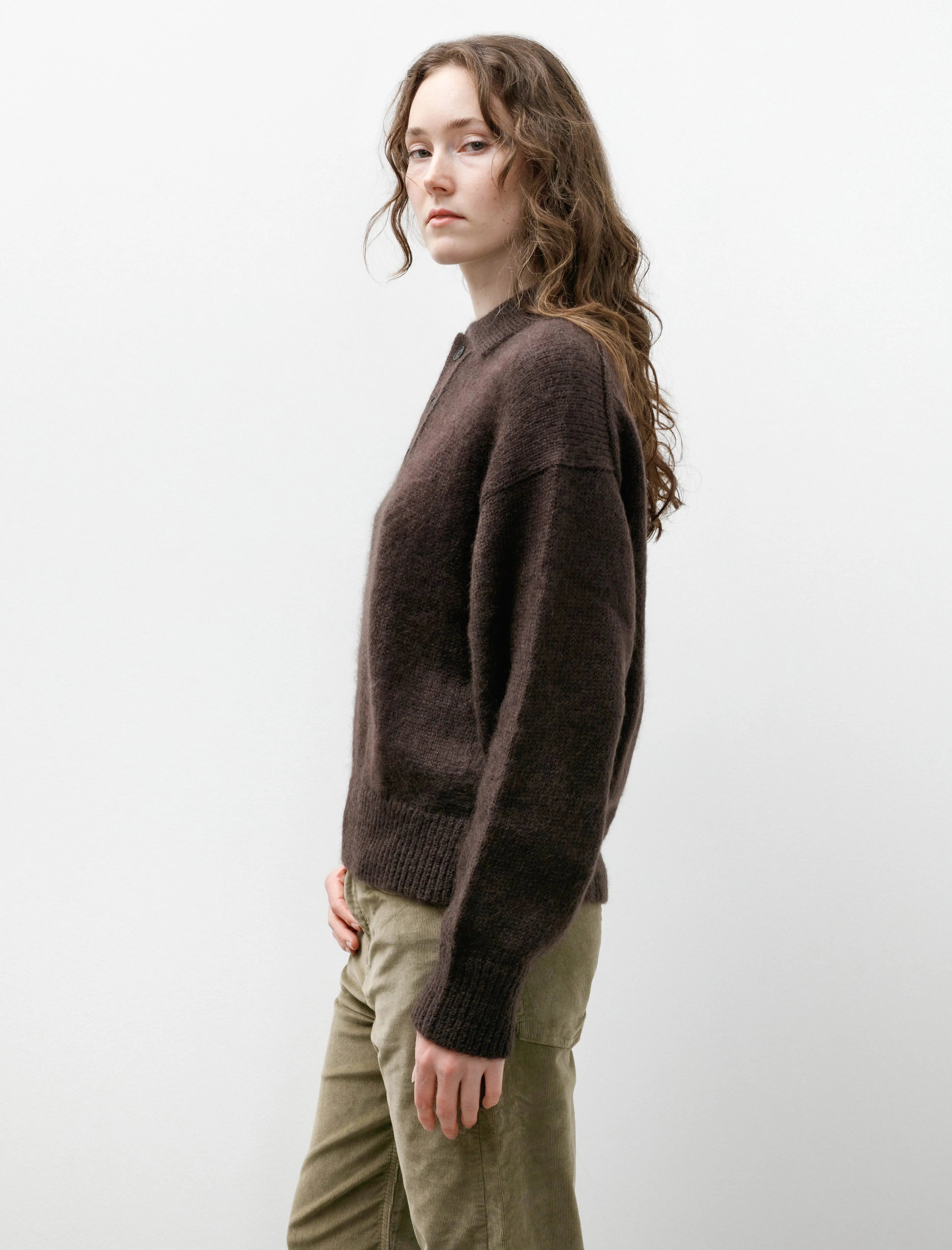 Dune Polo Brushed Mohair Espresso sold by SHOP NEIGHBOR product image thumbnail 3