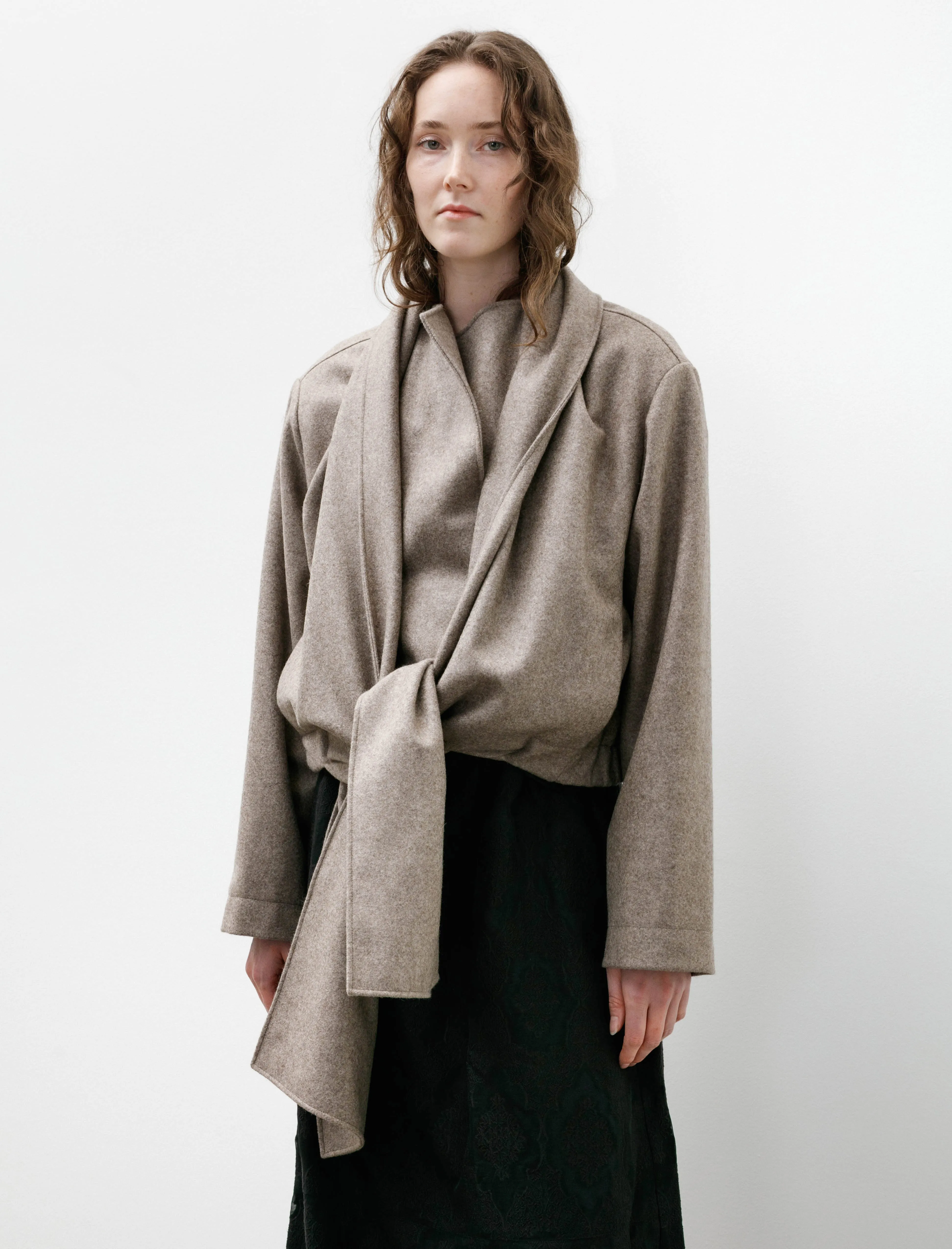 Double Bomber Jacket Natural sold by SHOP NEIGHBOR product image thumbnail 2
