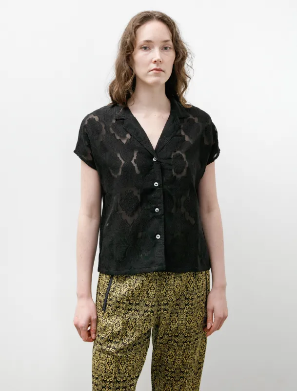 French Sleeve Blouse Victorian Sheer Purple sold by SHOP NEIGHBOR