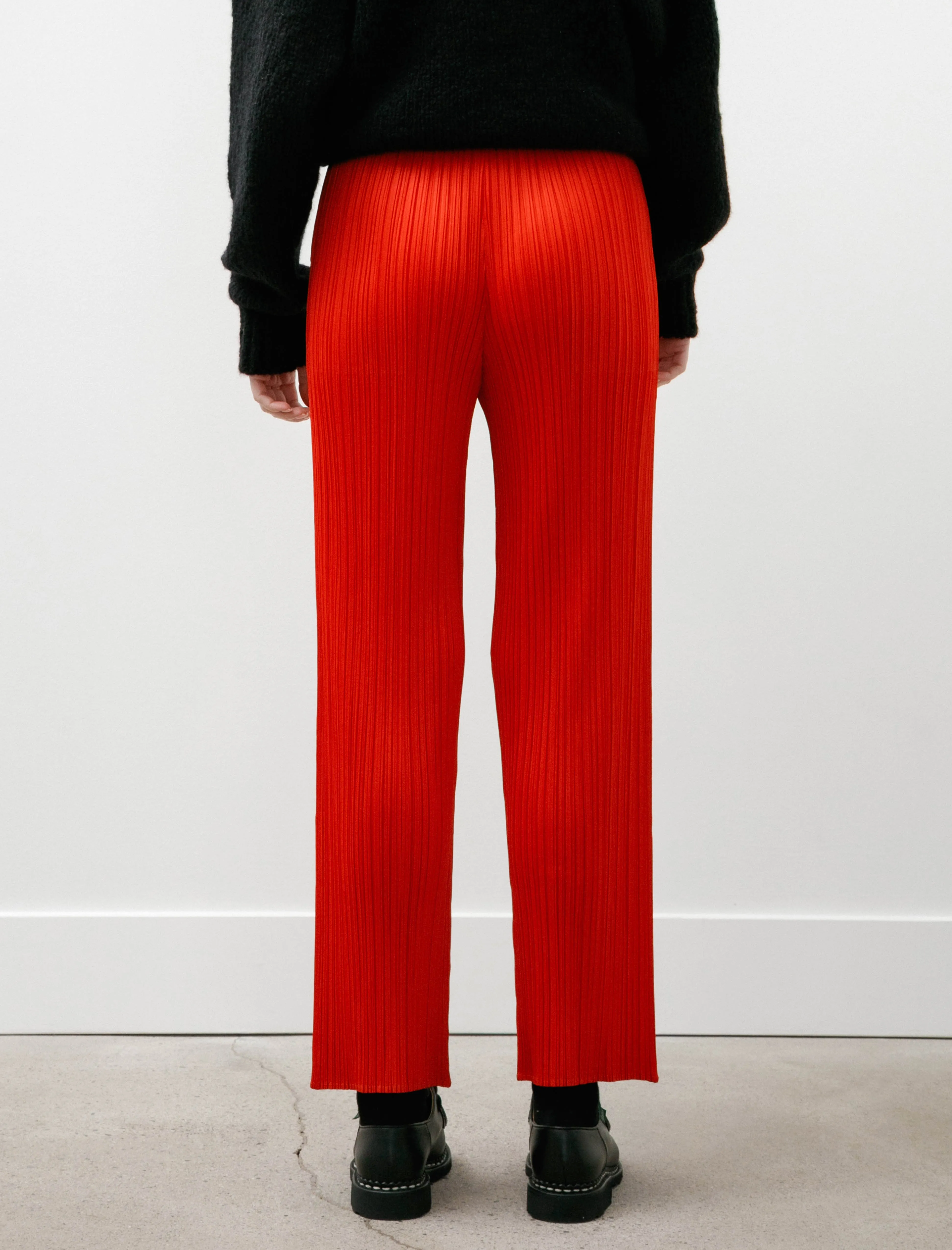 Monthly Colors Straight Leg Pants Red sold by SHOP NEIGHBOR product image thumbnail 5