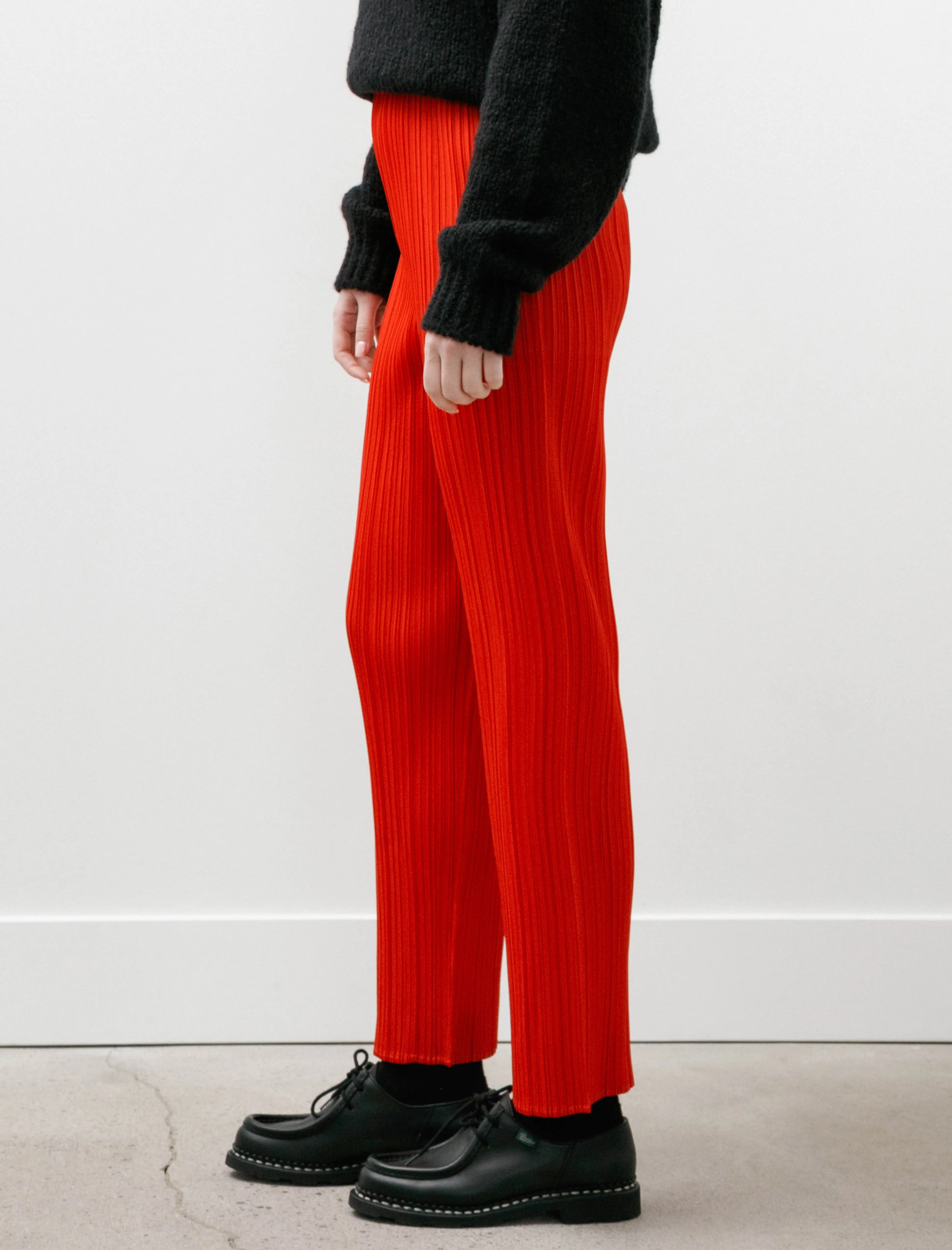 Monthly Colors Straight Leg Pants Red sold by SHOP NEIGHBOR product image thumbnail 3
