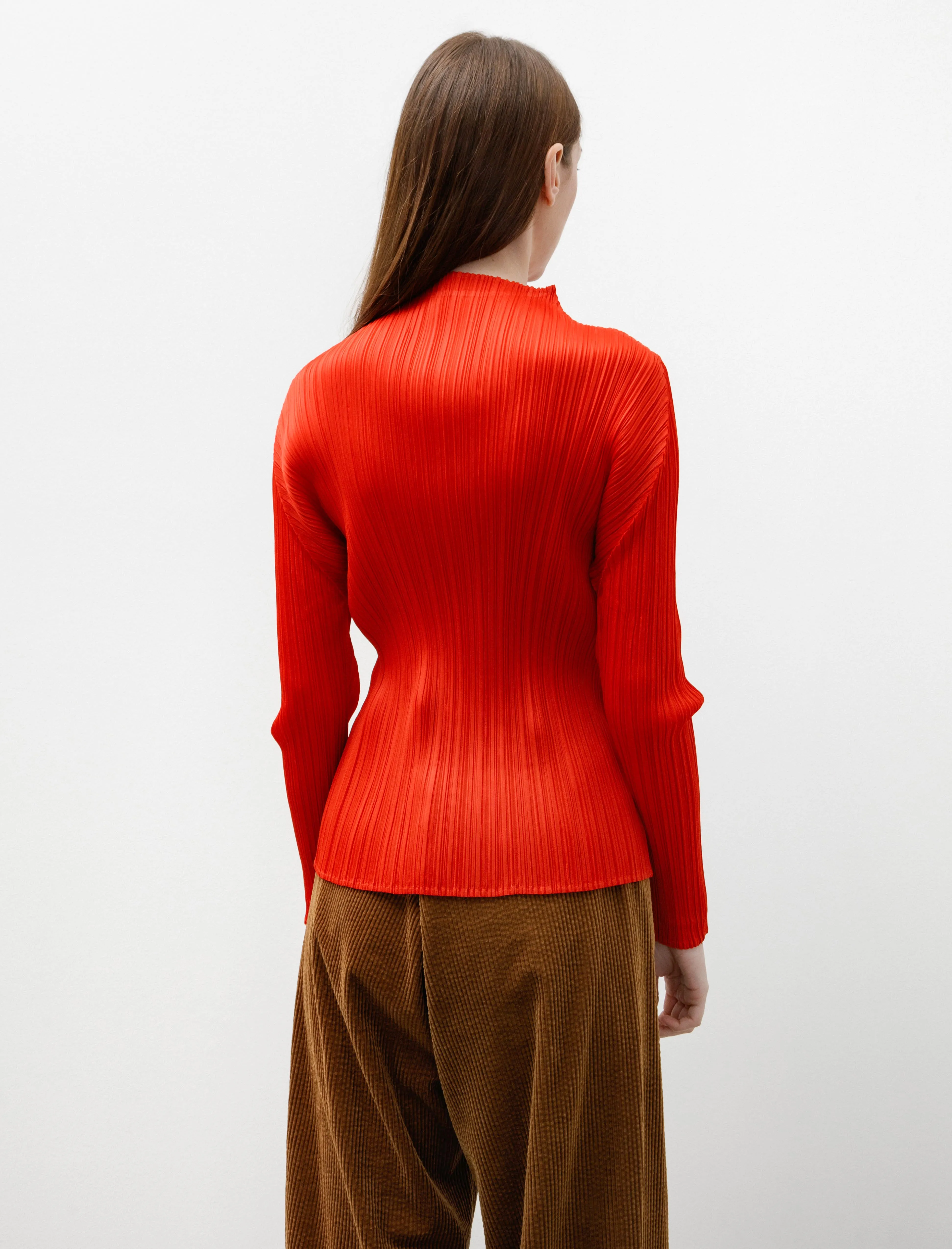 Monthly Colours Mockneck Top Red sold by SHOP NEIGHBOR product image thumbnail 4