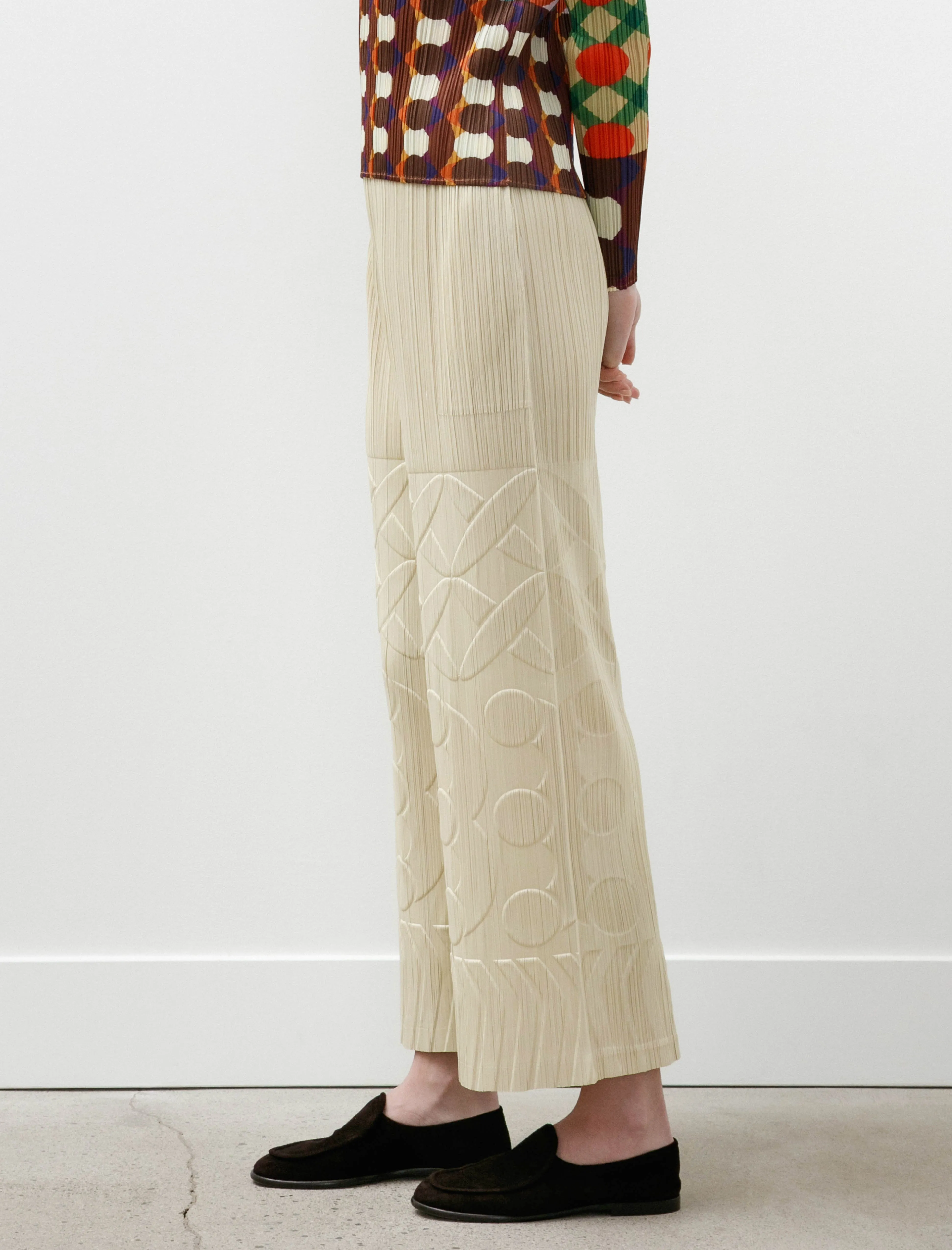 Tune Embossed Pants Ivory sold by SHOP NEIGHBOR product image thumbnail 4