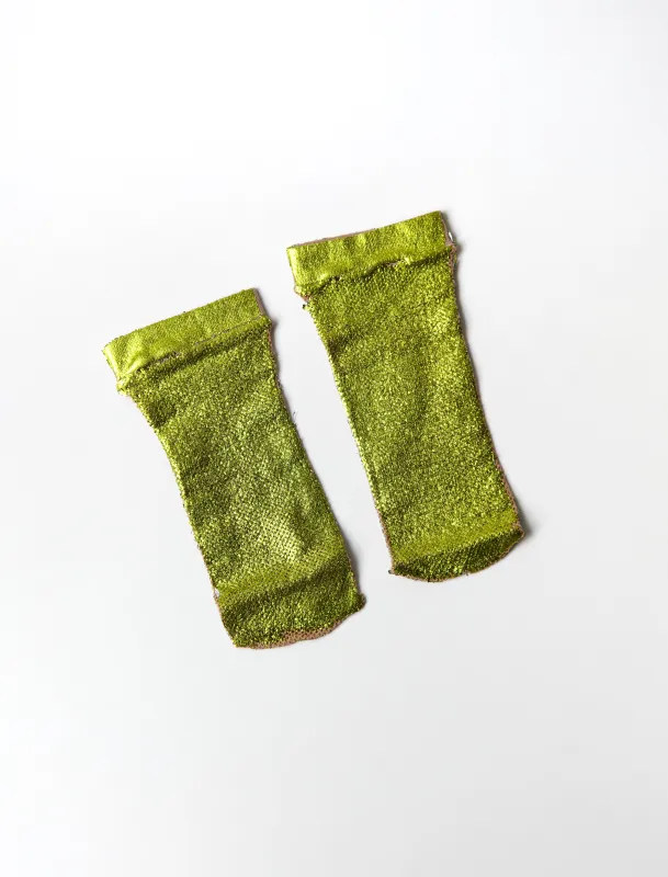 Net Laminated Socks Lime sold by SHOP NEIGHBOR