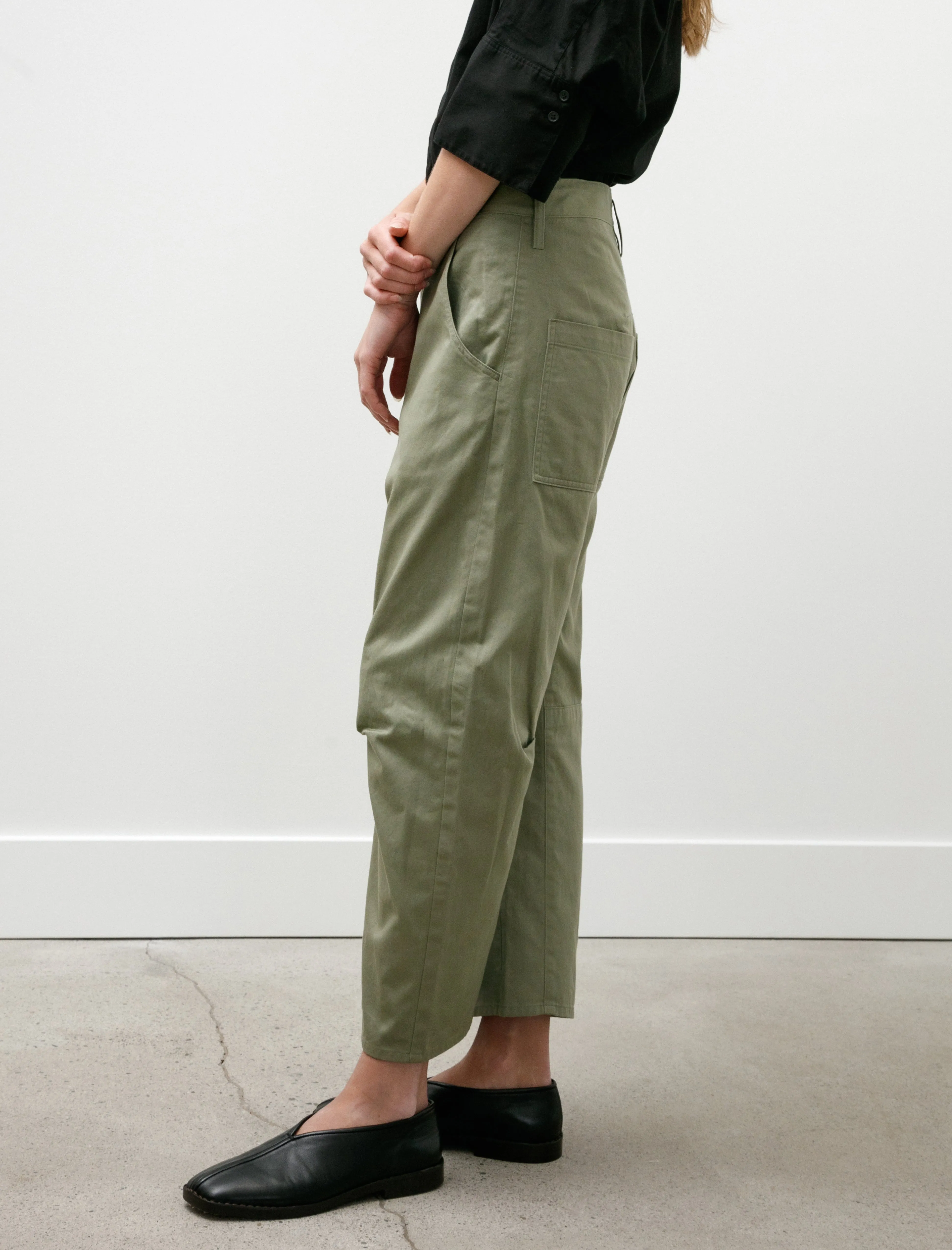 Wide Gusset Pants Khaki sold by SHOP NEIGHBOR product image thumbnail 4