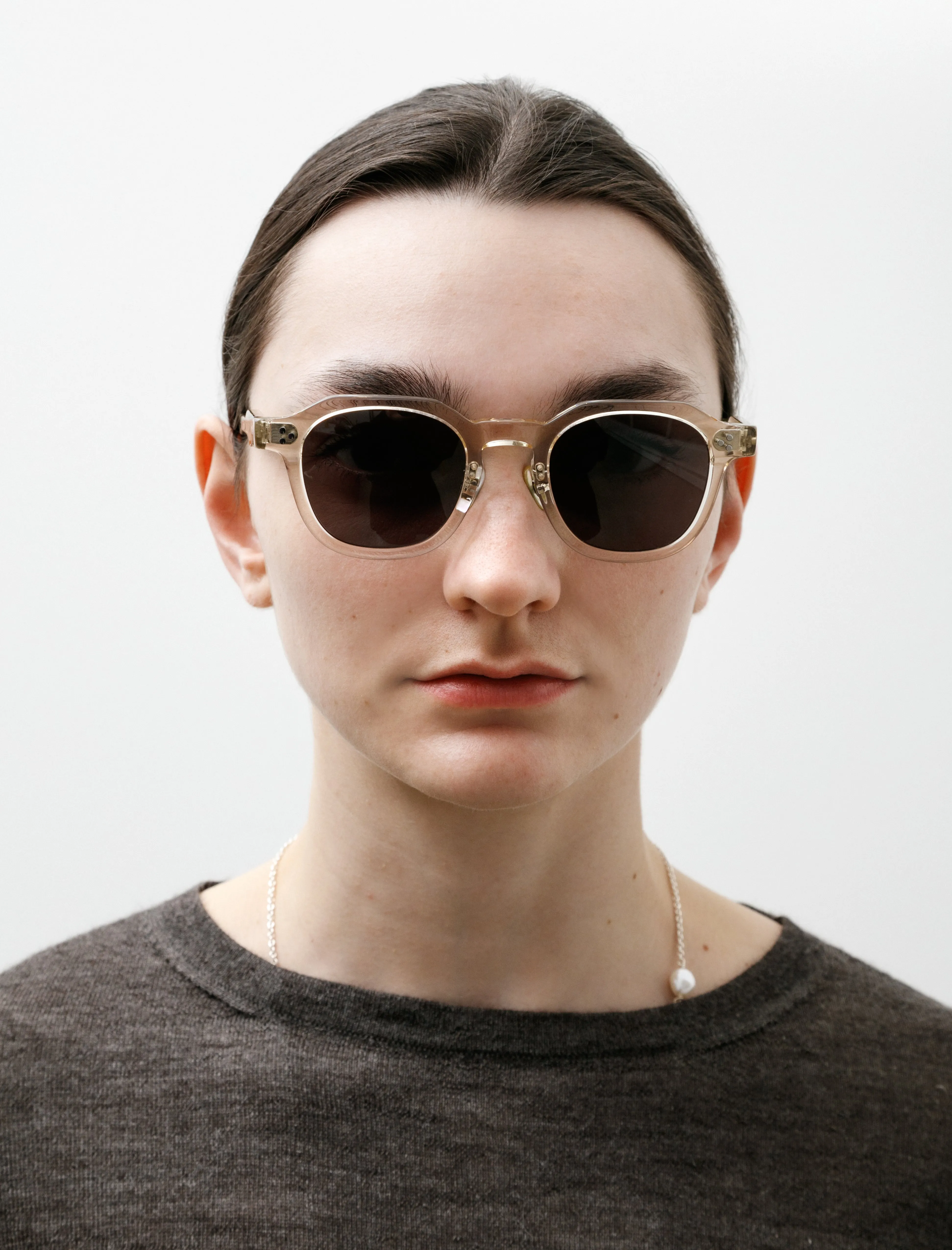 Salvi Sunglasses Aged Clear sold by SHOP NEIGHBOR