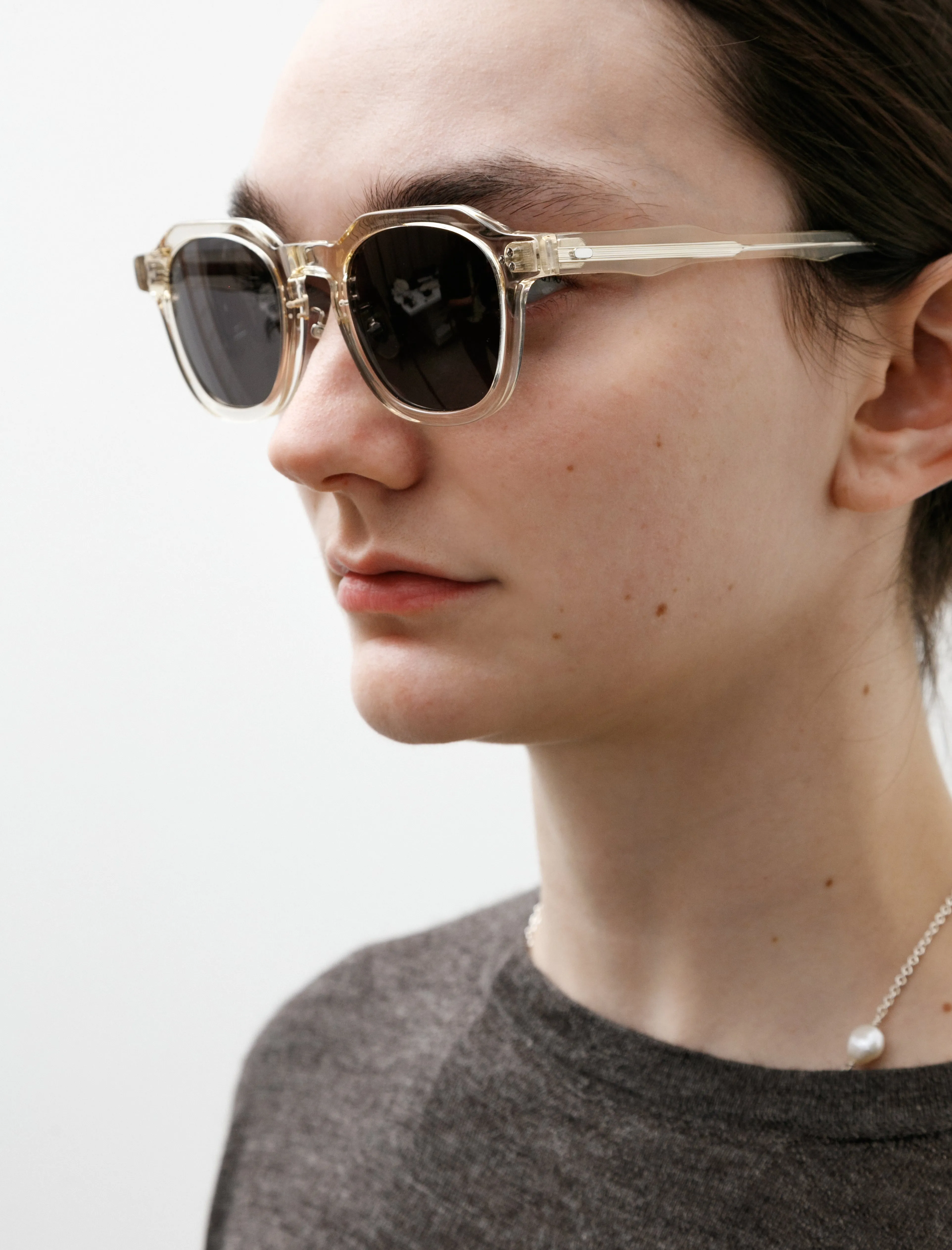 Salvi Sunglasses Aged Clear sold by SHOP NEIGHBOR product image thumbnail 3