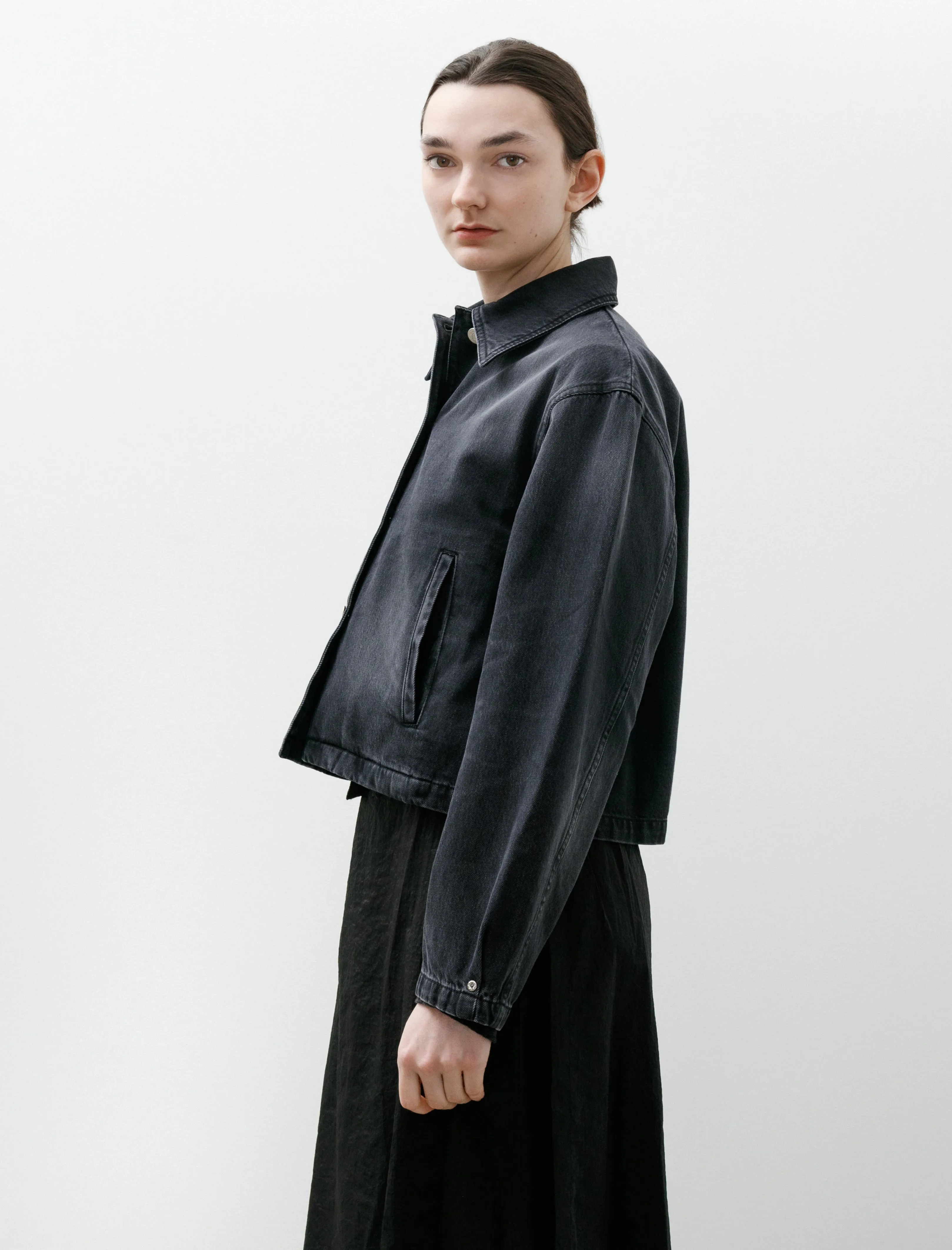 Decorator Jacket Rinsed Black sold by SHOP NEIGHBOR product image thumbnail 4