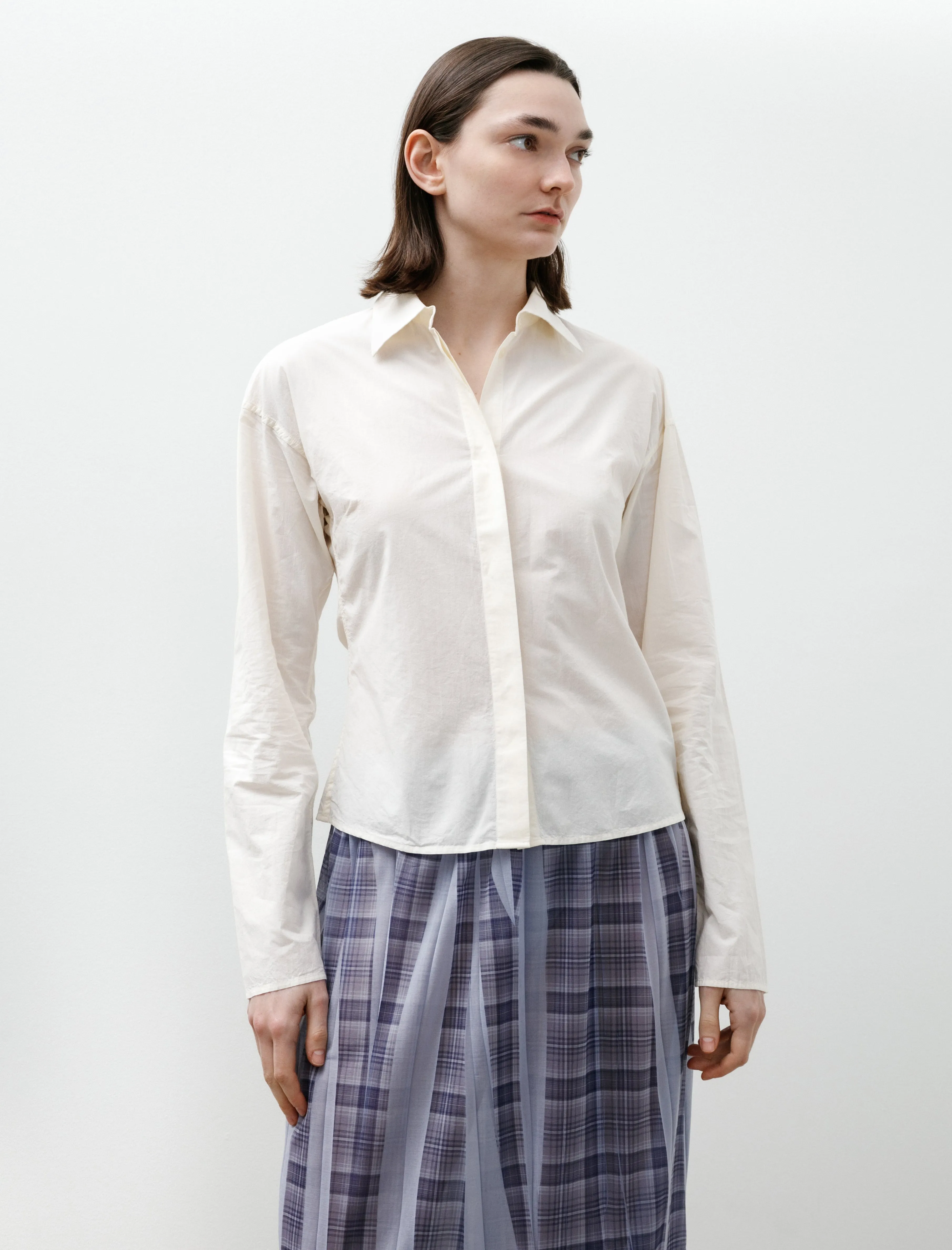 Software Shirt Off White Micro Check sold by SHOP NEIGHBOR