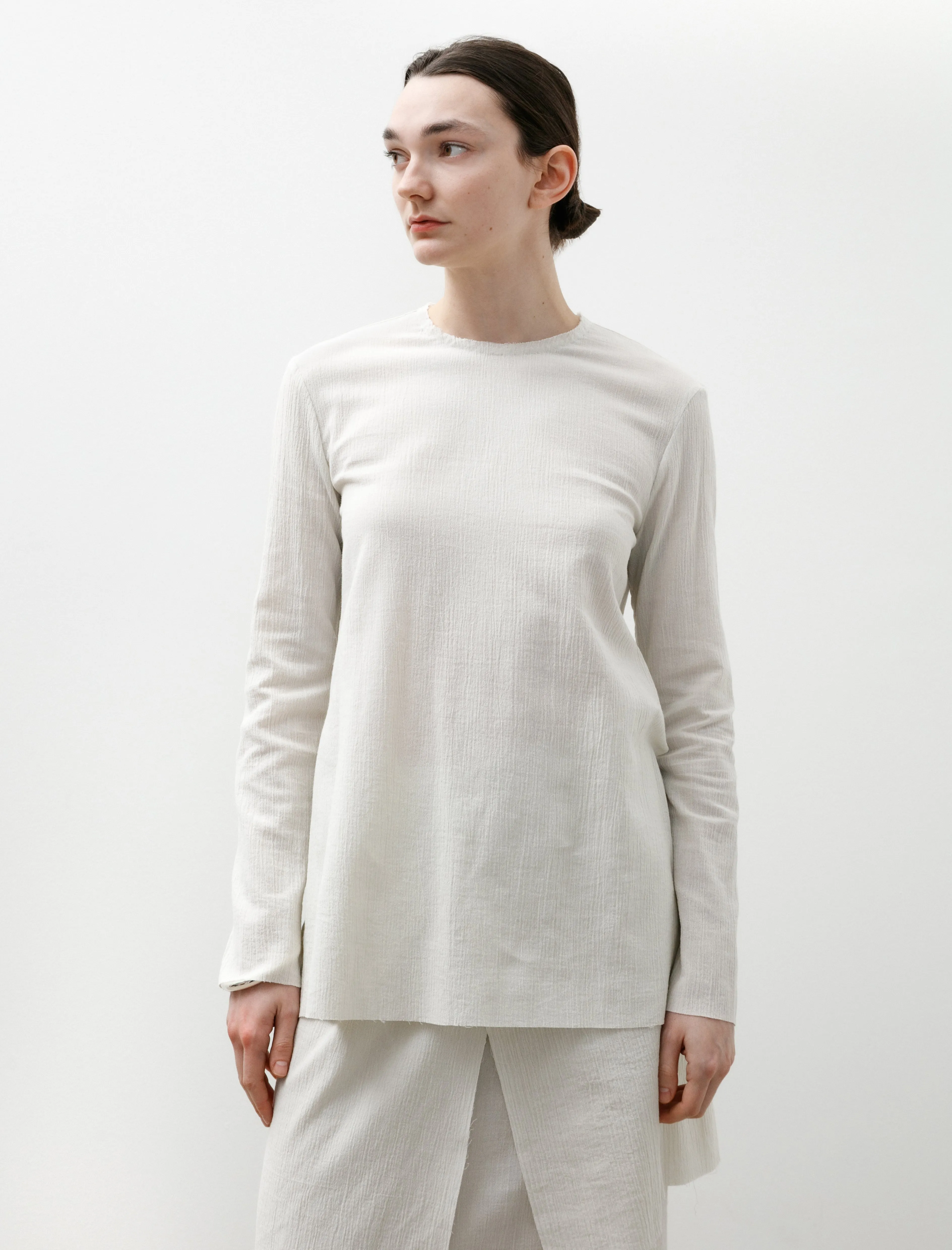 Raw Apron Top Chalk sold by SHOP NEIGHBOR