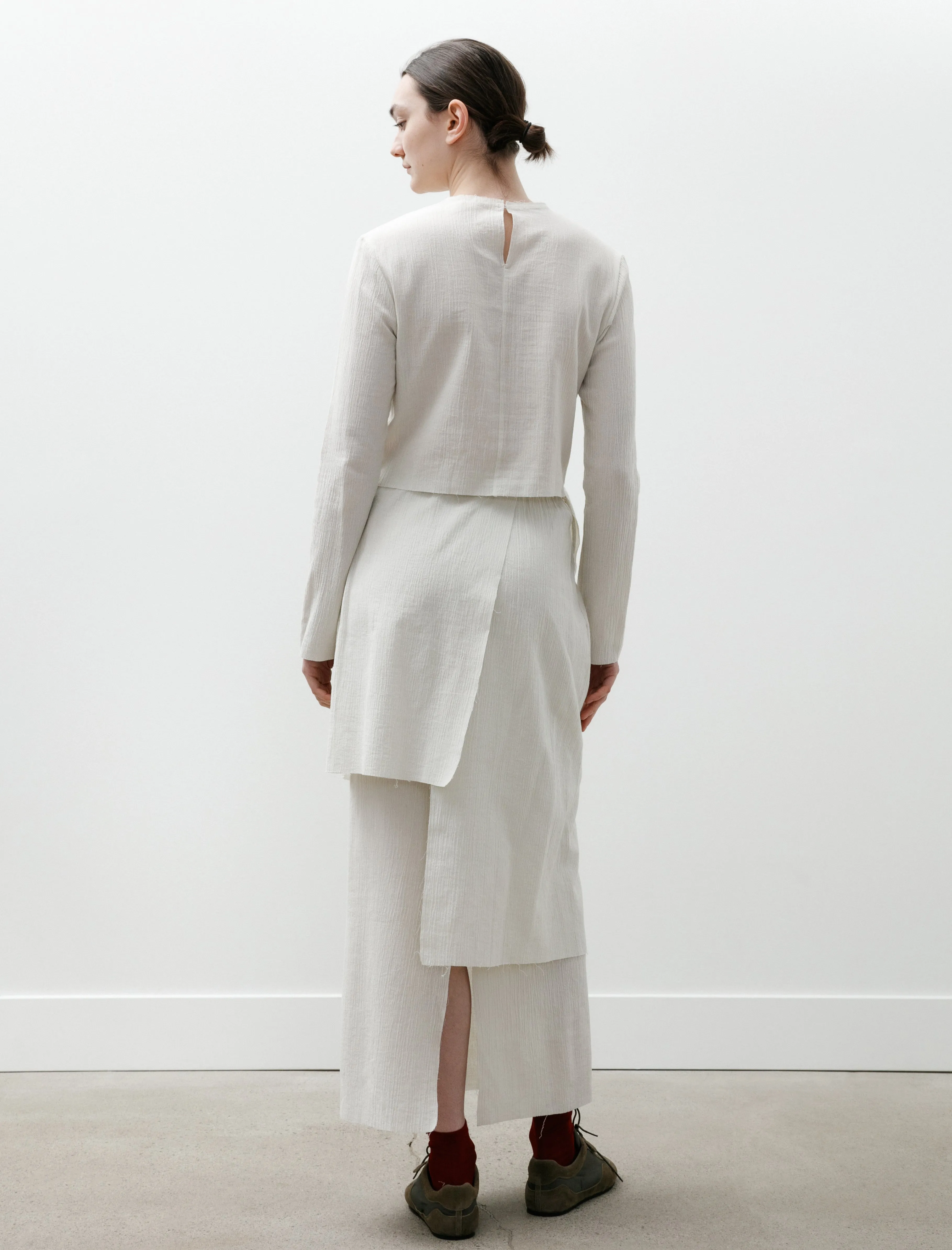 Raw Layer Skirt Chalk sold by SHOP NEIGHBOR product image thumbnail 3