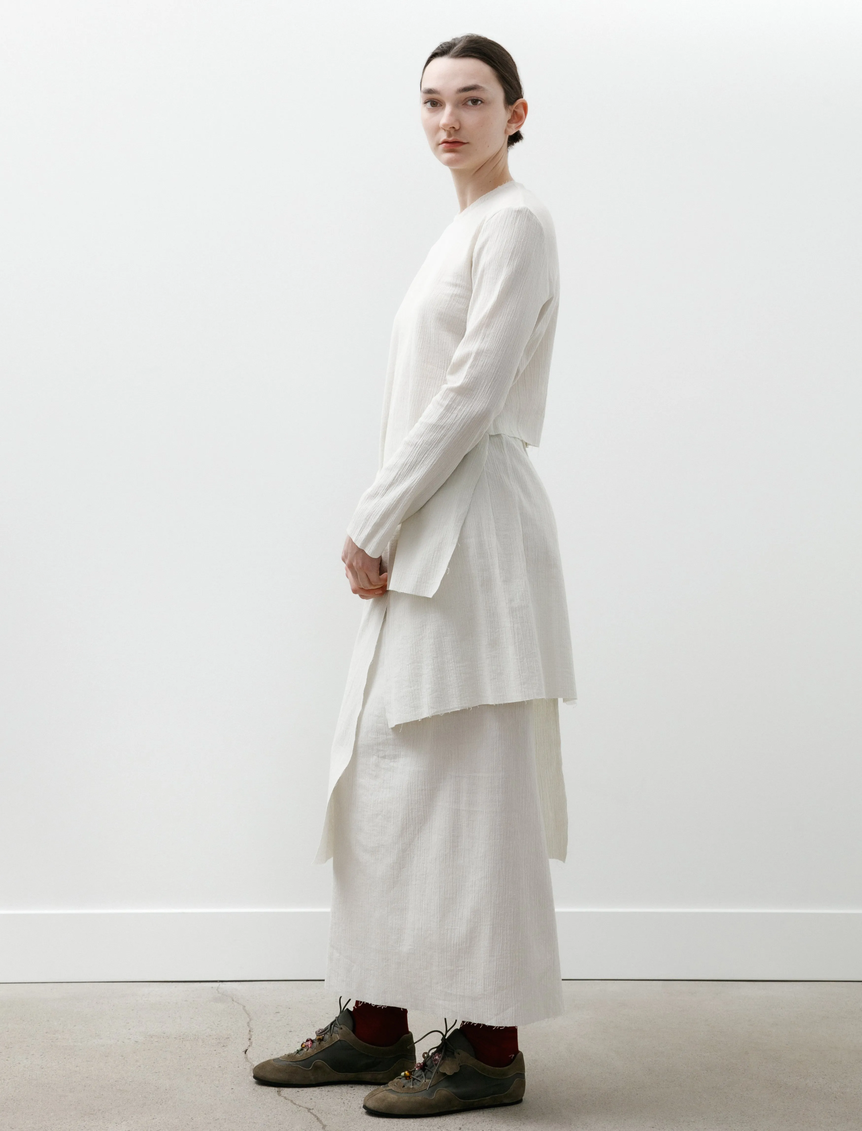 Raw Layer Skirt Chalk sold by SHOP NEIGHBOR product image thumbnail 2