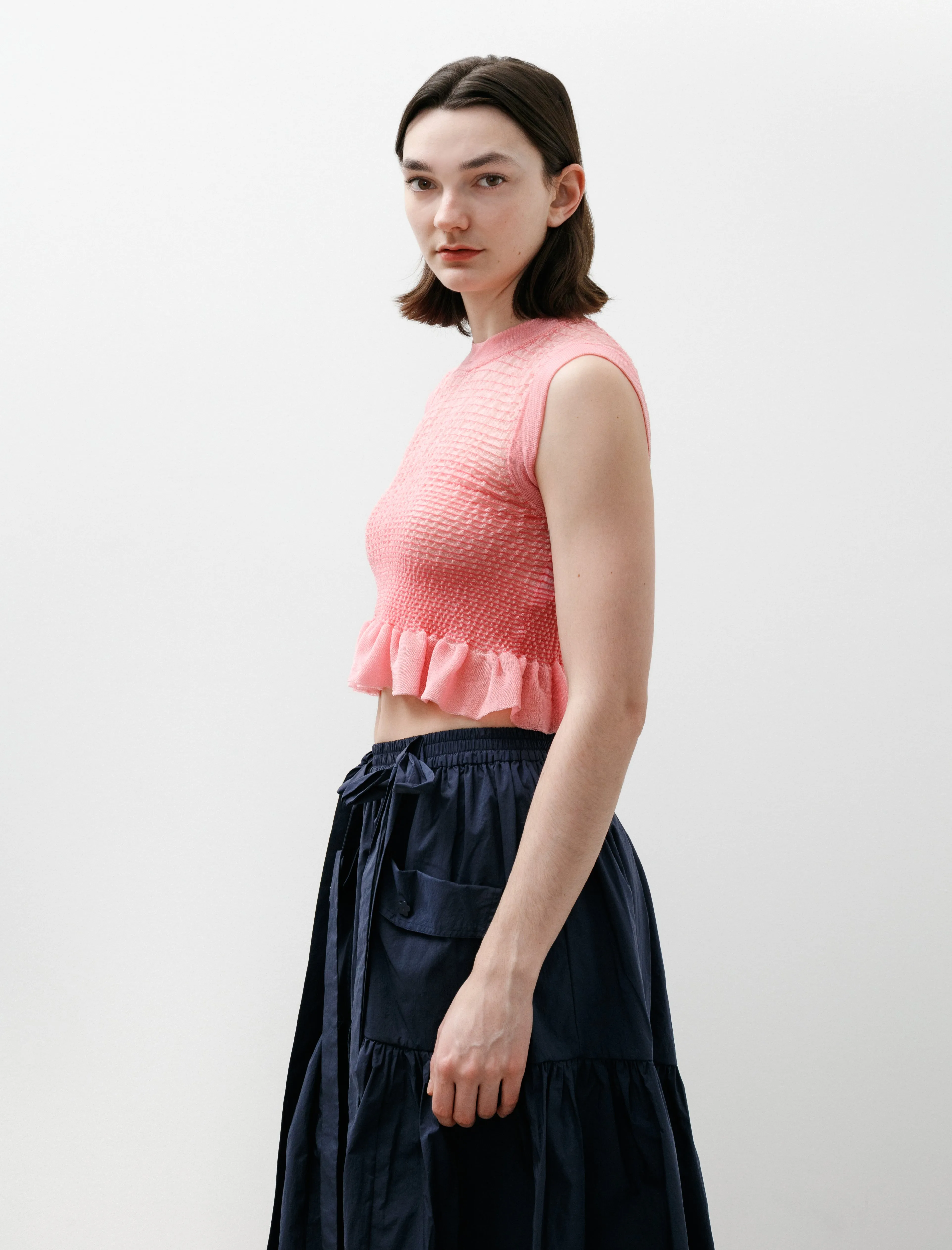 Celia Sheer Summer Knit Pink sold by SHOP NEIGHBOR product image thumbnail 3