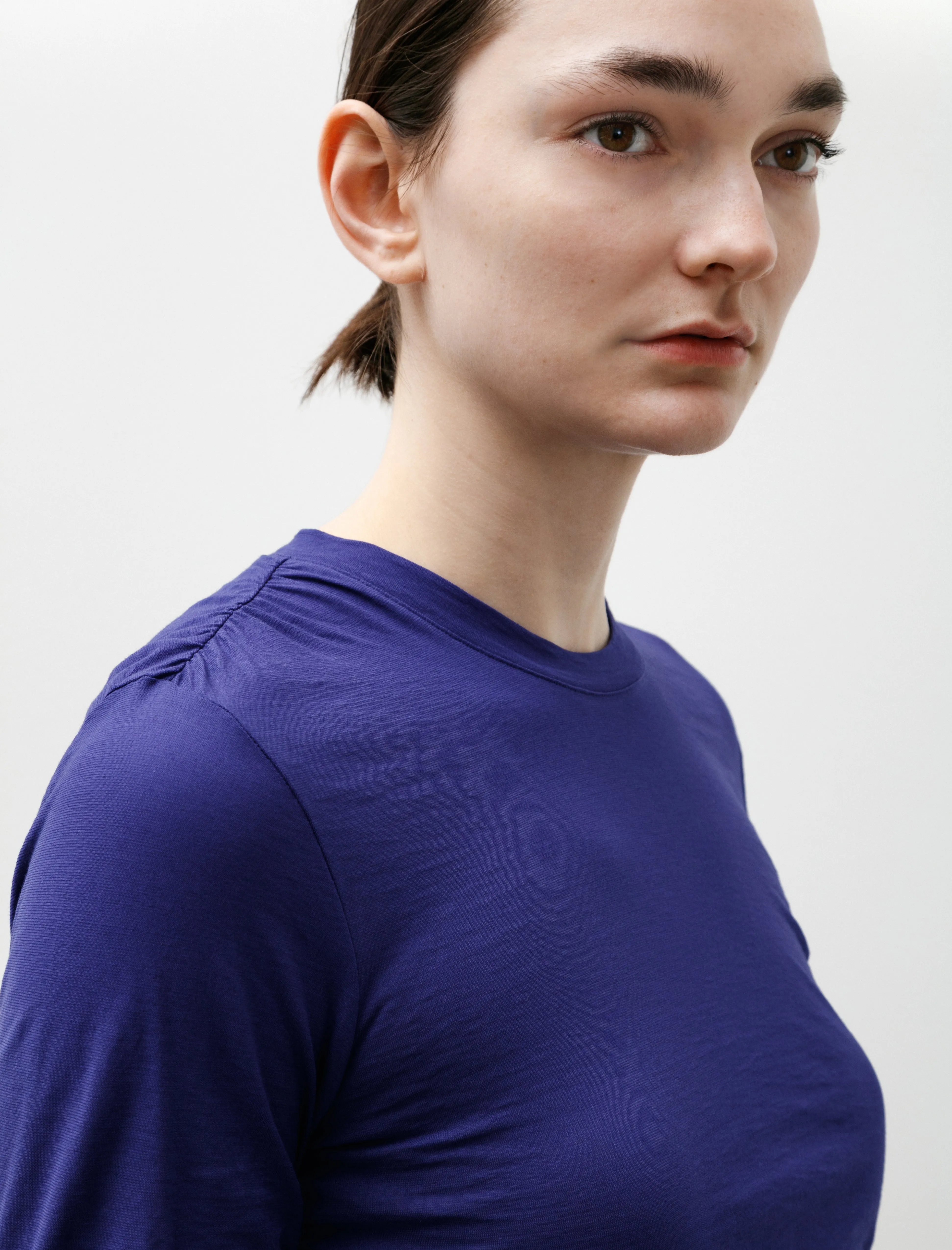 Strain Slim Longsleeve Deep Blue High Twist Jersey sold by SHOP NEIGHBOR product image thumbnail 2