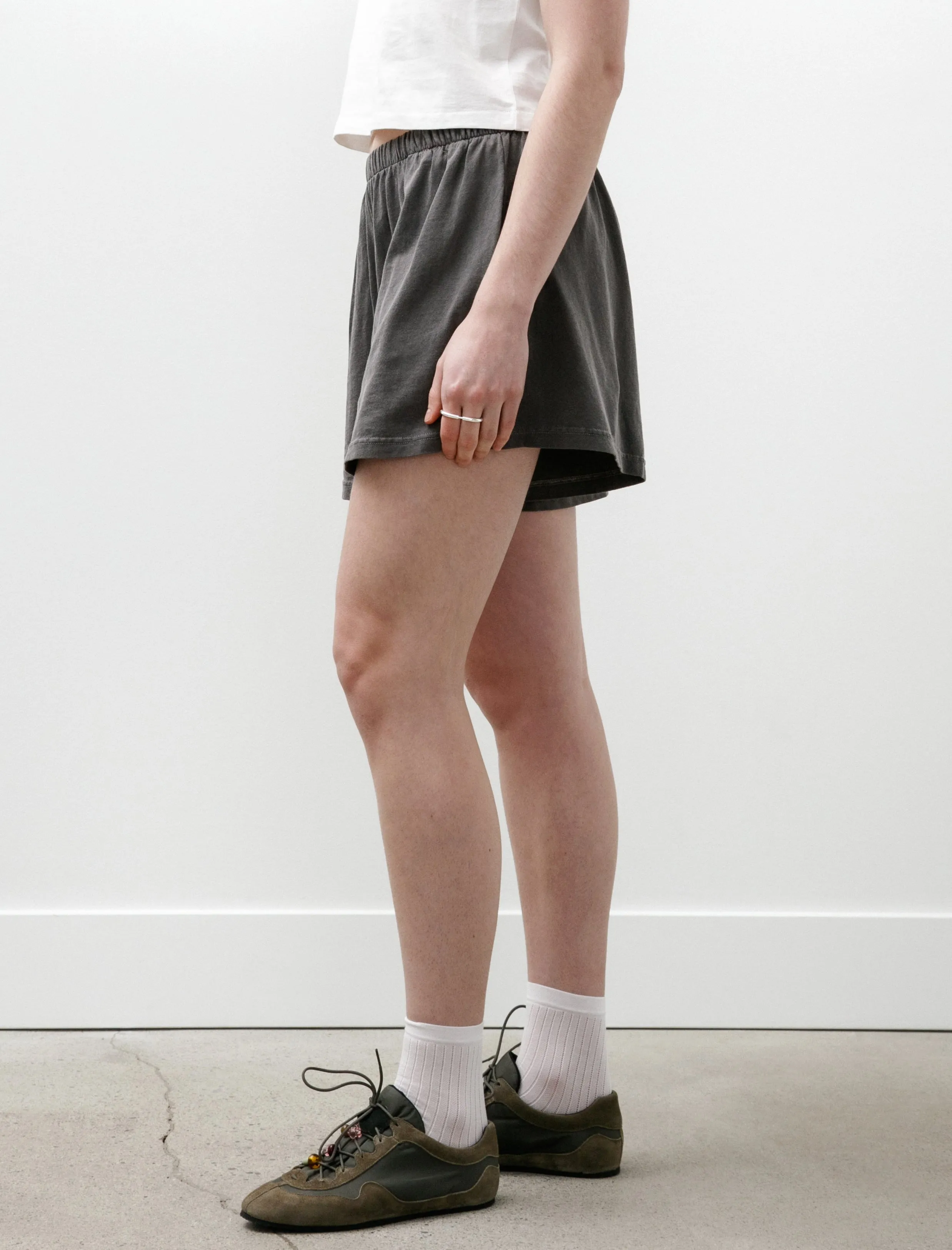 Gored Shorts Worn Graphite Legacy Jersey sold by SHOP NEIGHBOR product image thumbnail 4