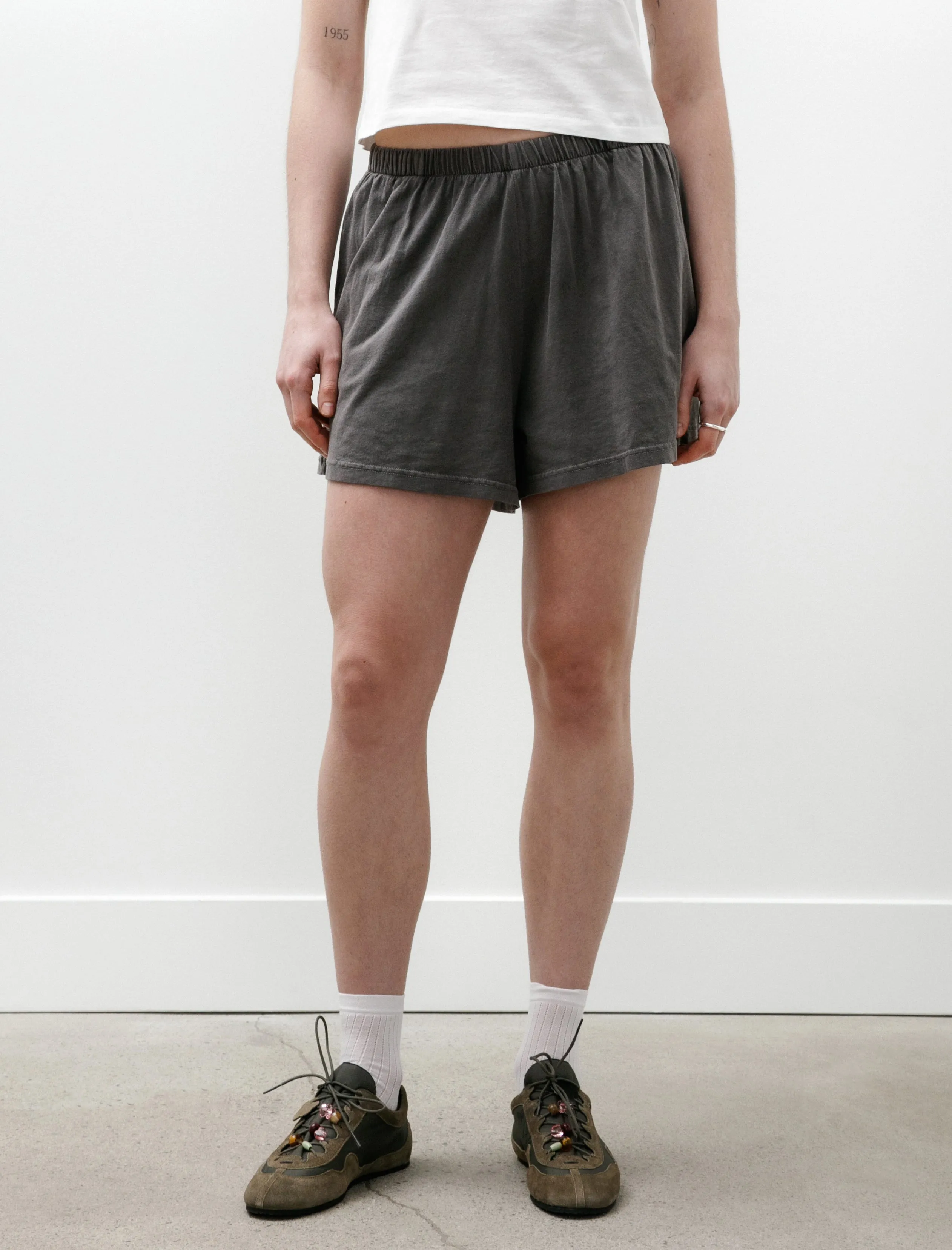 Gored Shorts Worn Graphite Legacy Jersey sold by SHOP NEIGHBOR product image thumbnail 2