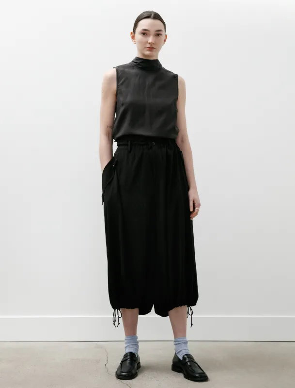 Flap Pocket Elastic Pants Black sold by SHOP NEIGHBOR