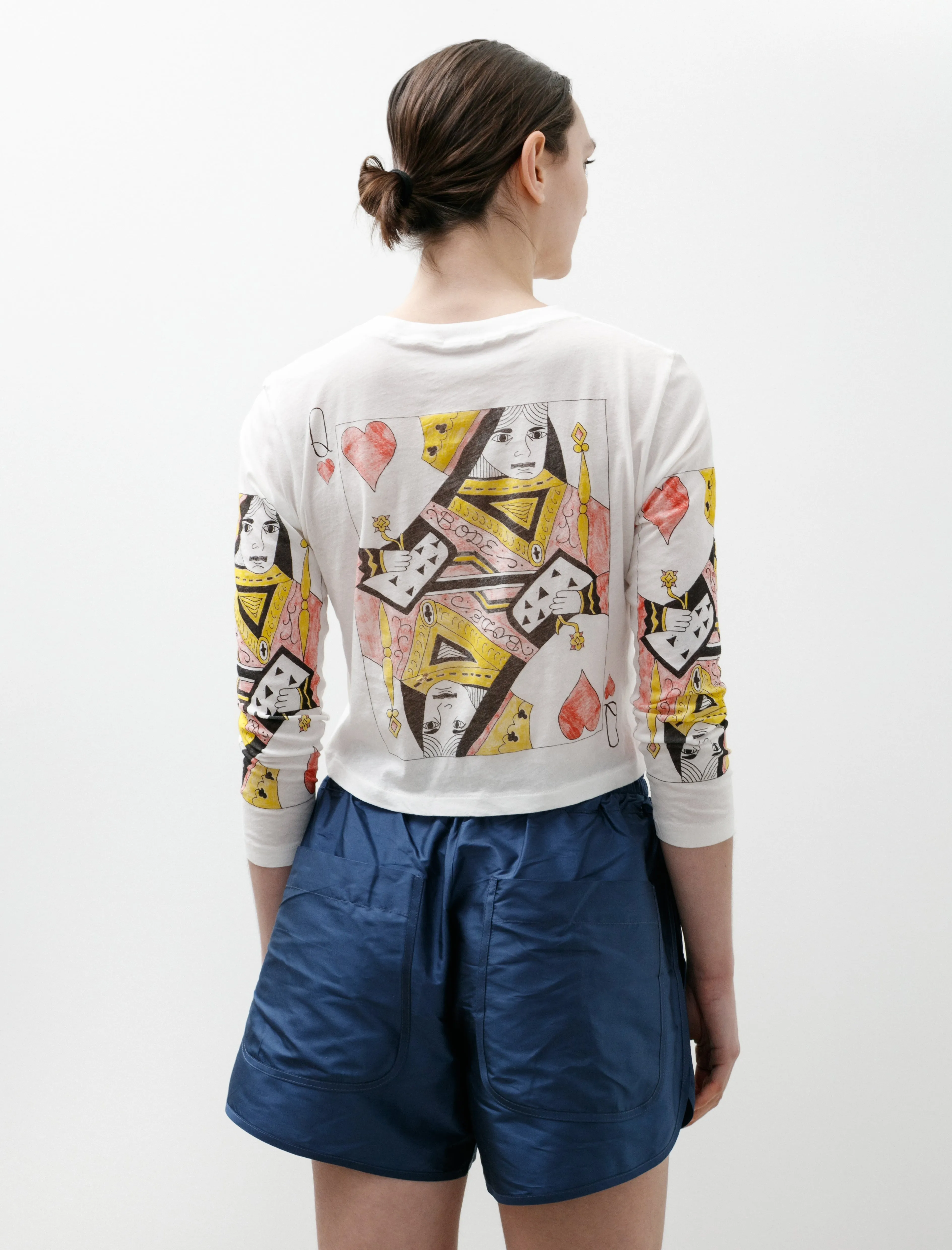 Queen of Hearts Long Sleeve T-Shirt sold by SHOP NEIGHBOR product image thumbnail 4