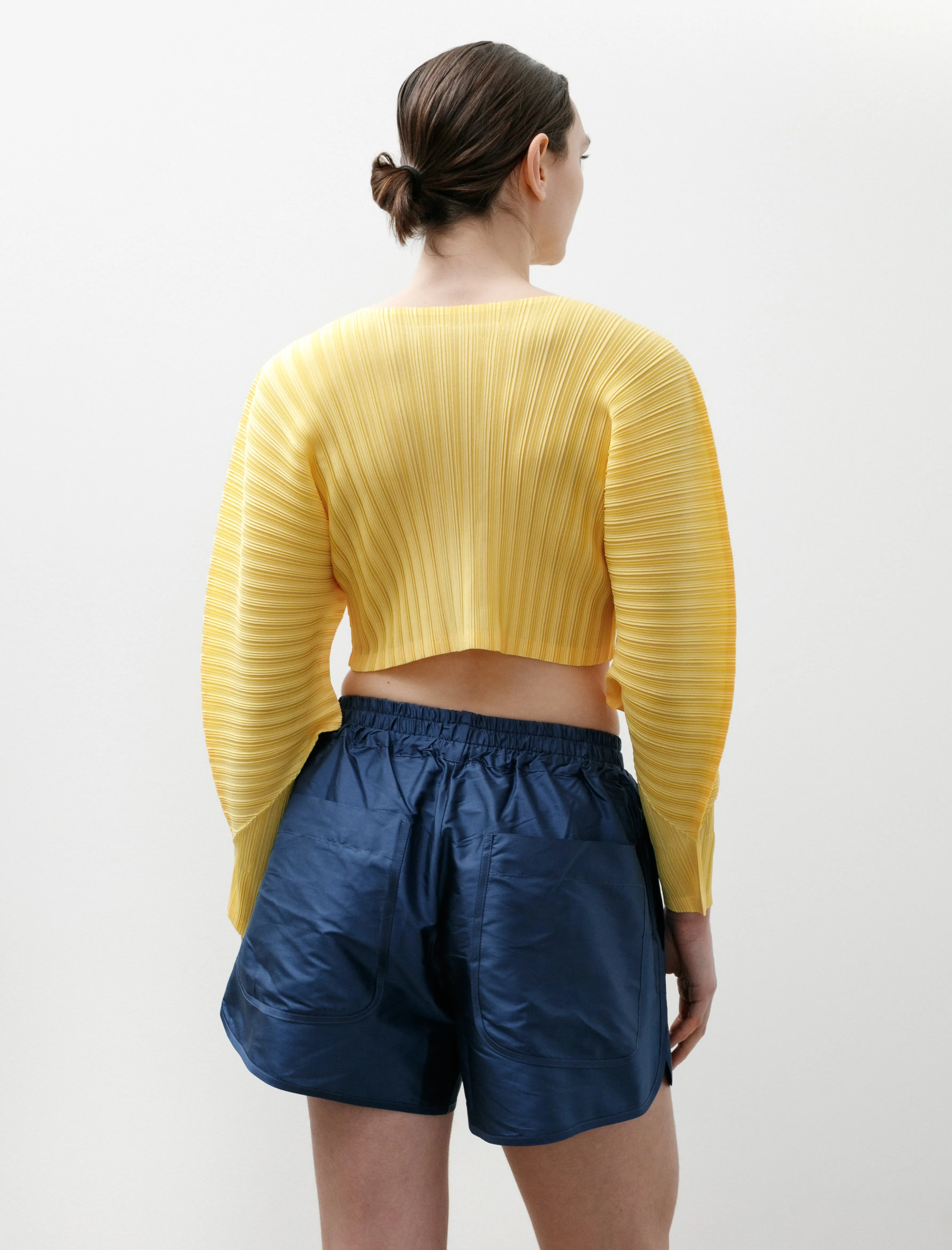 Rib Pleats Cardigan Yellow sold by SHOP NEIGHBOR product image thumbnail 4