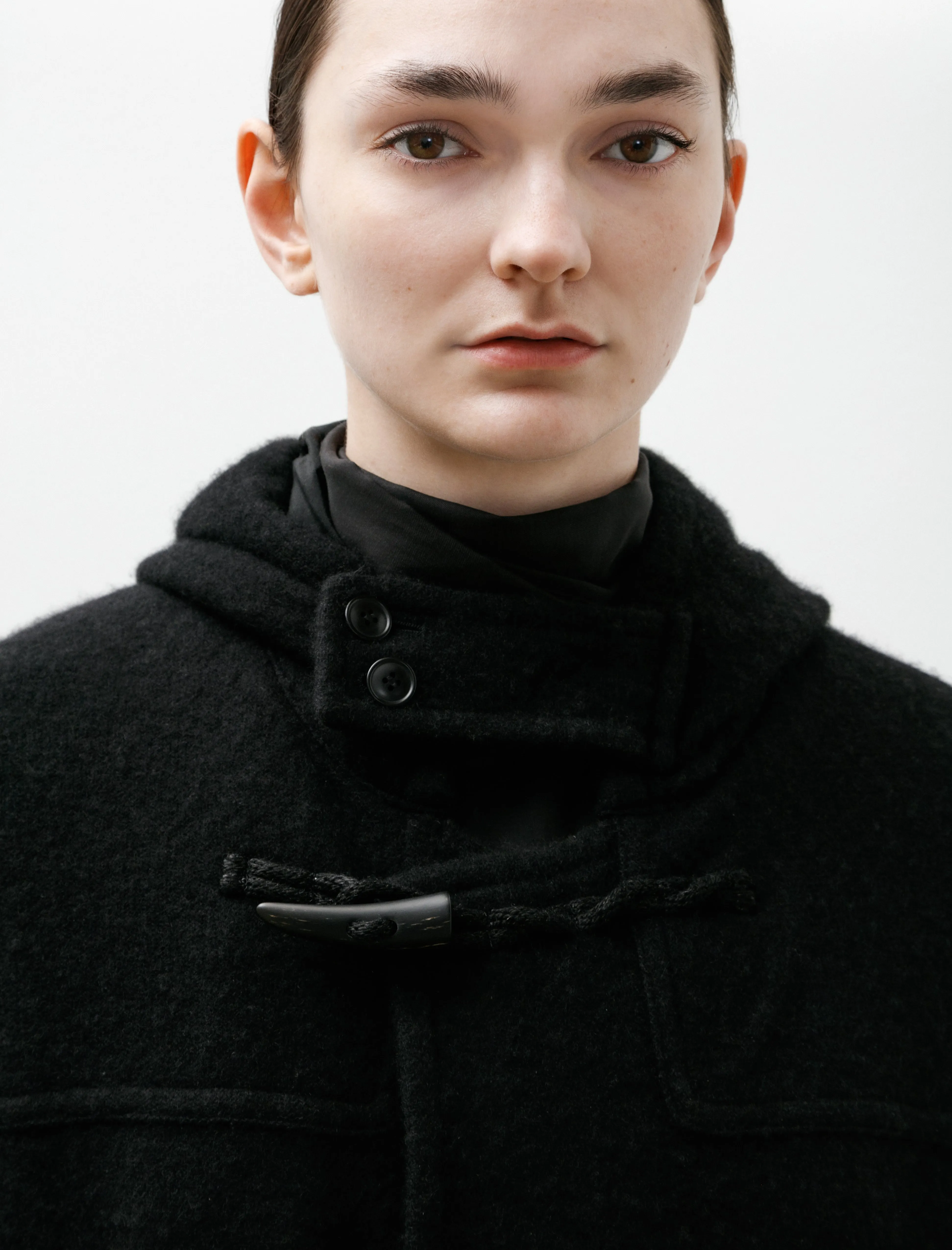 Cashmere Duffle Coat Black sold by SHOP NEIGHBOR product image thumbnail 5