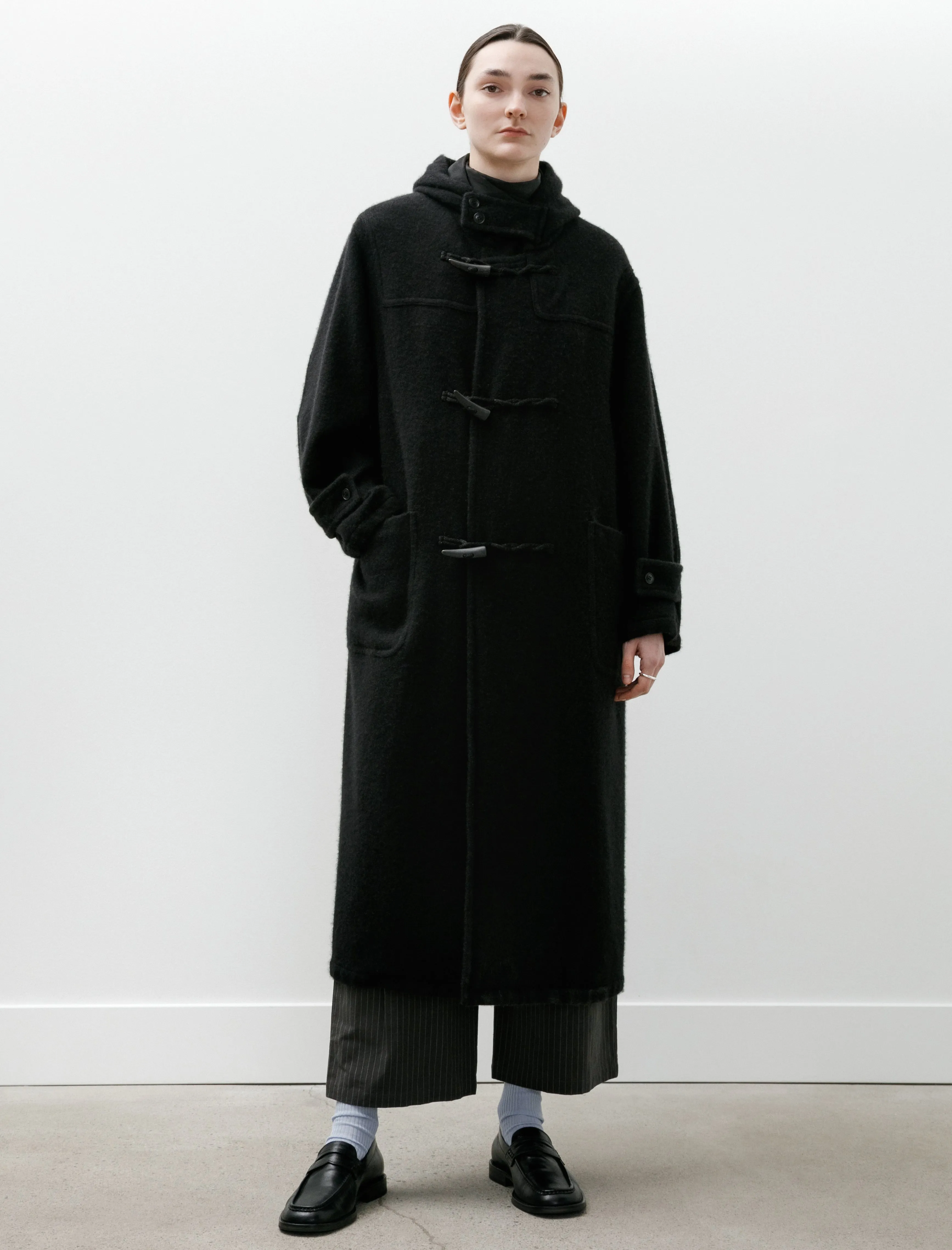 Cashmere Duffle Coat Black sold by SHOP NEIGHBOR product image thumbnail 2