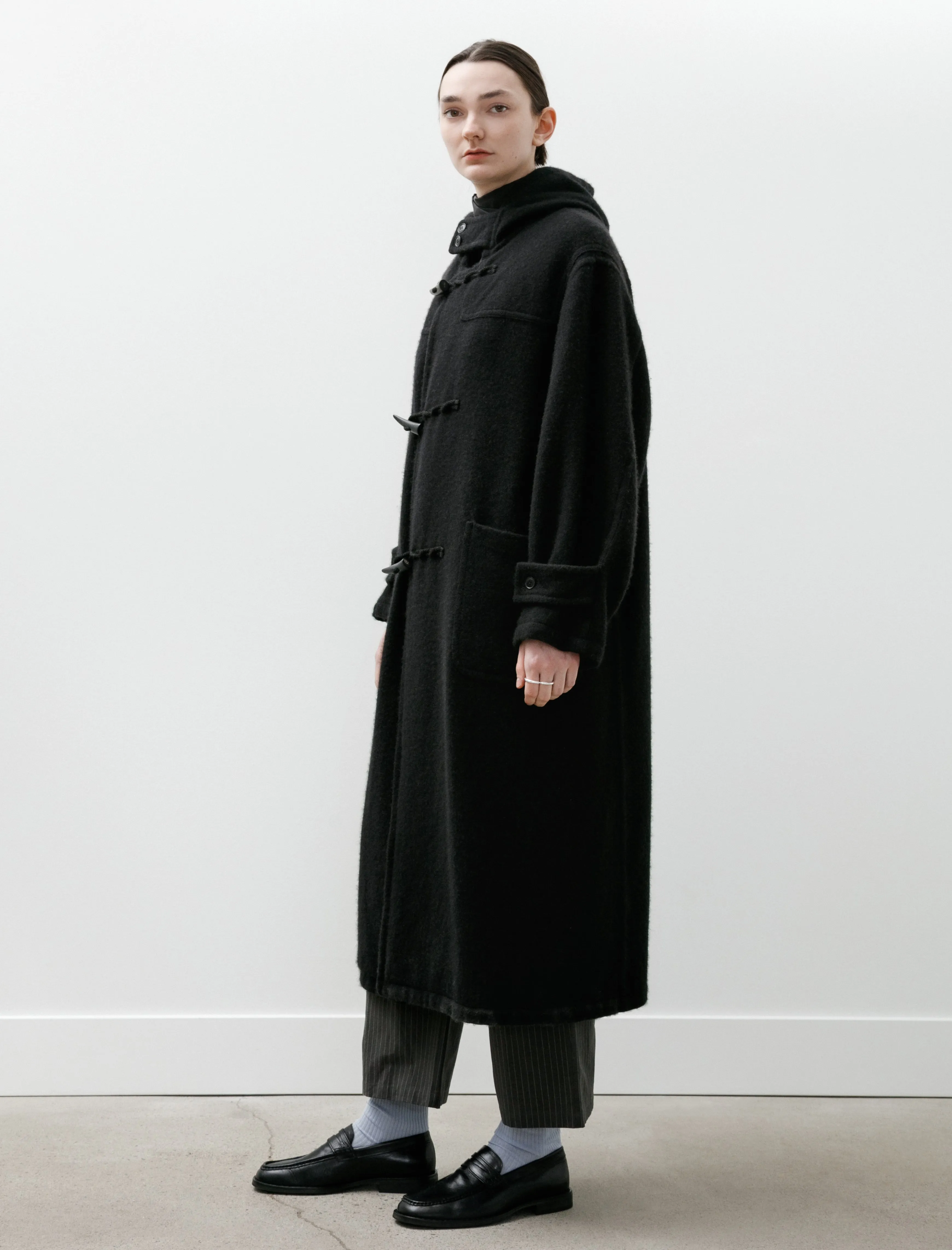 Cashmere Duffle Coat Black sold by SHOP NEIGHBOR product image thumbnail 3