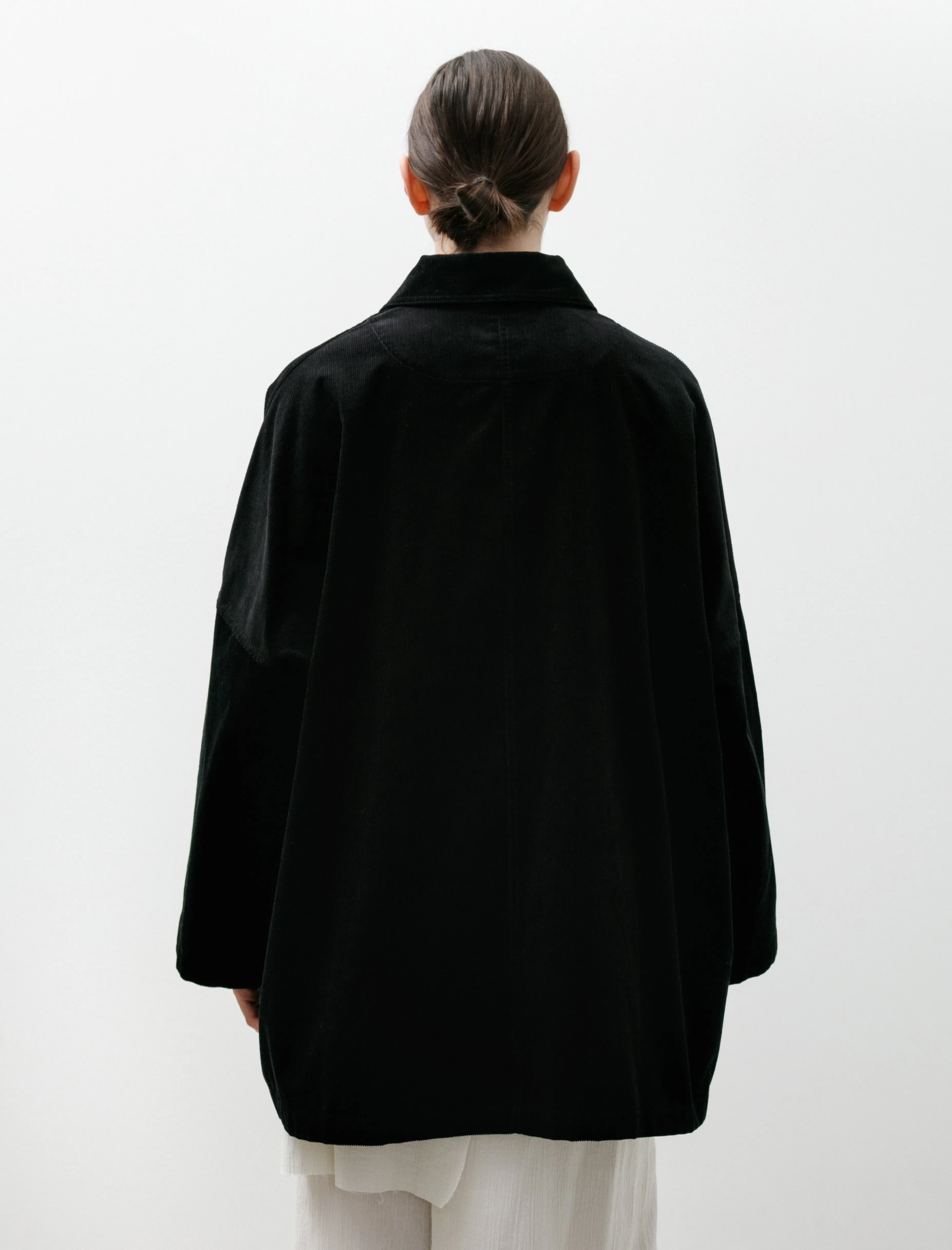 Cord Overshirt Black sold by SHOP NEIGHBOR product image thumbnail 5