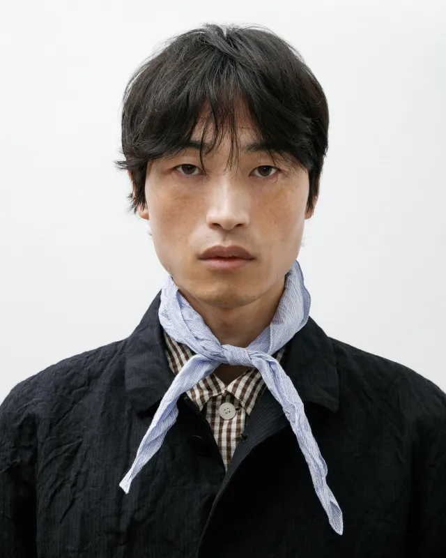 Handkerchief Light Blue Fine Cordlane sold by SHOP NEIGHBOR