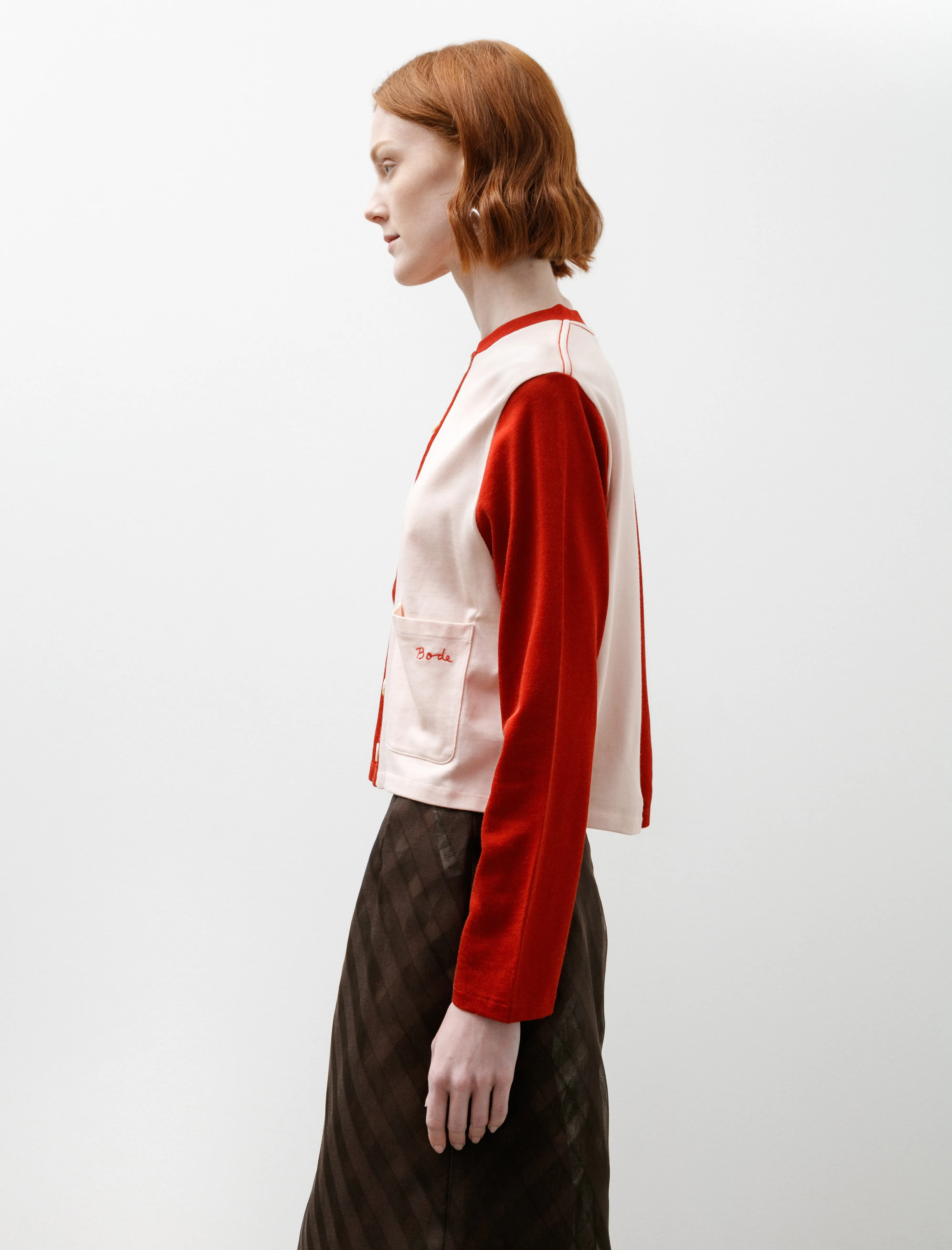 Wonderland Cardigan Red/Pink sold by SHOP NEIGHBOR product image thumbnail 4