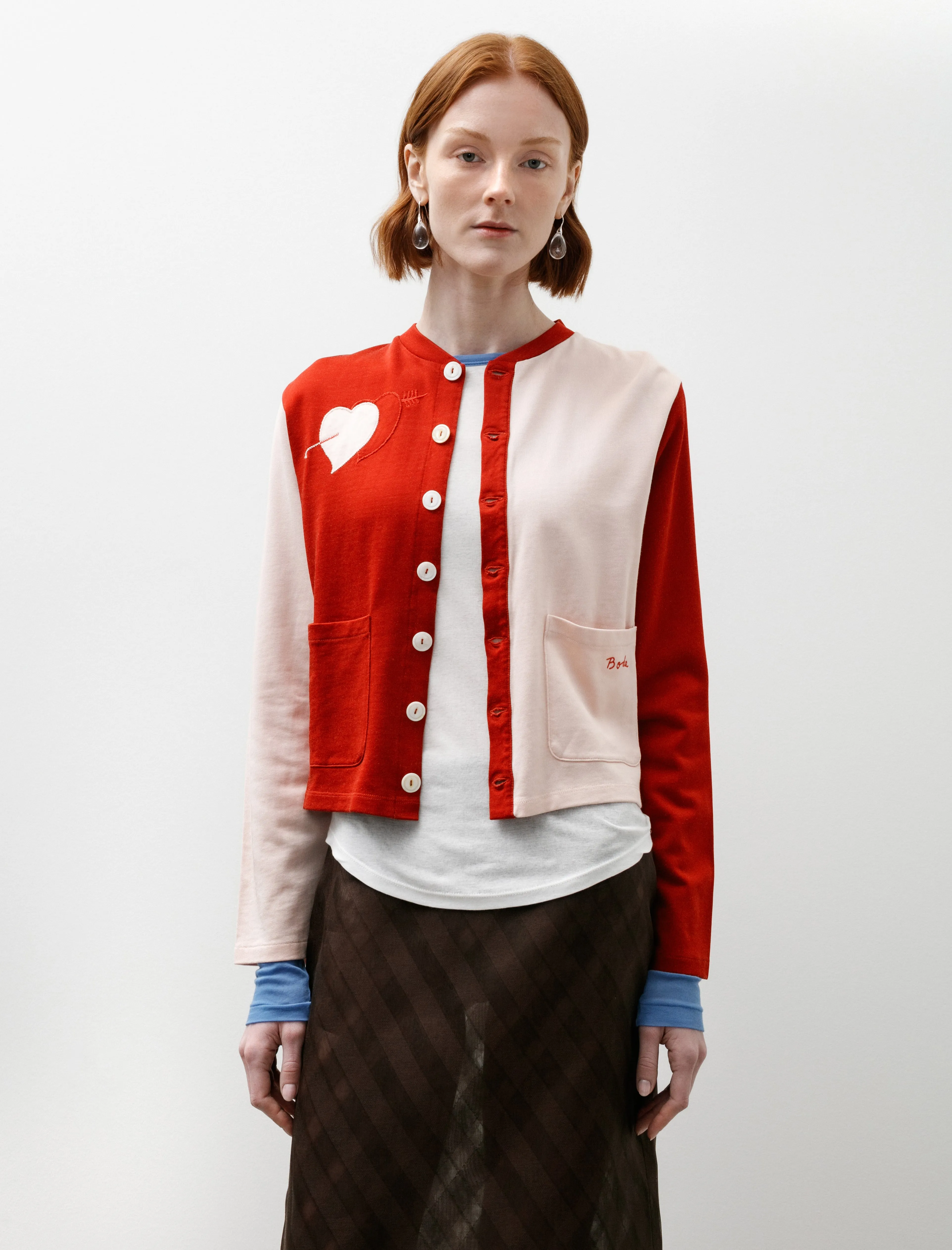 Wonderland Cardigan Red/Pink sold by SHOP NEIGHBOR product image thumbnail 3