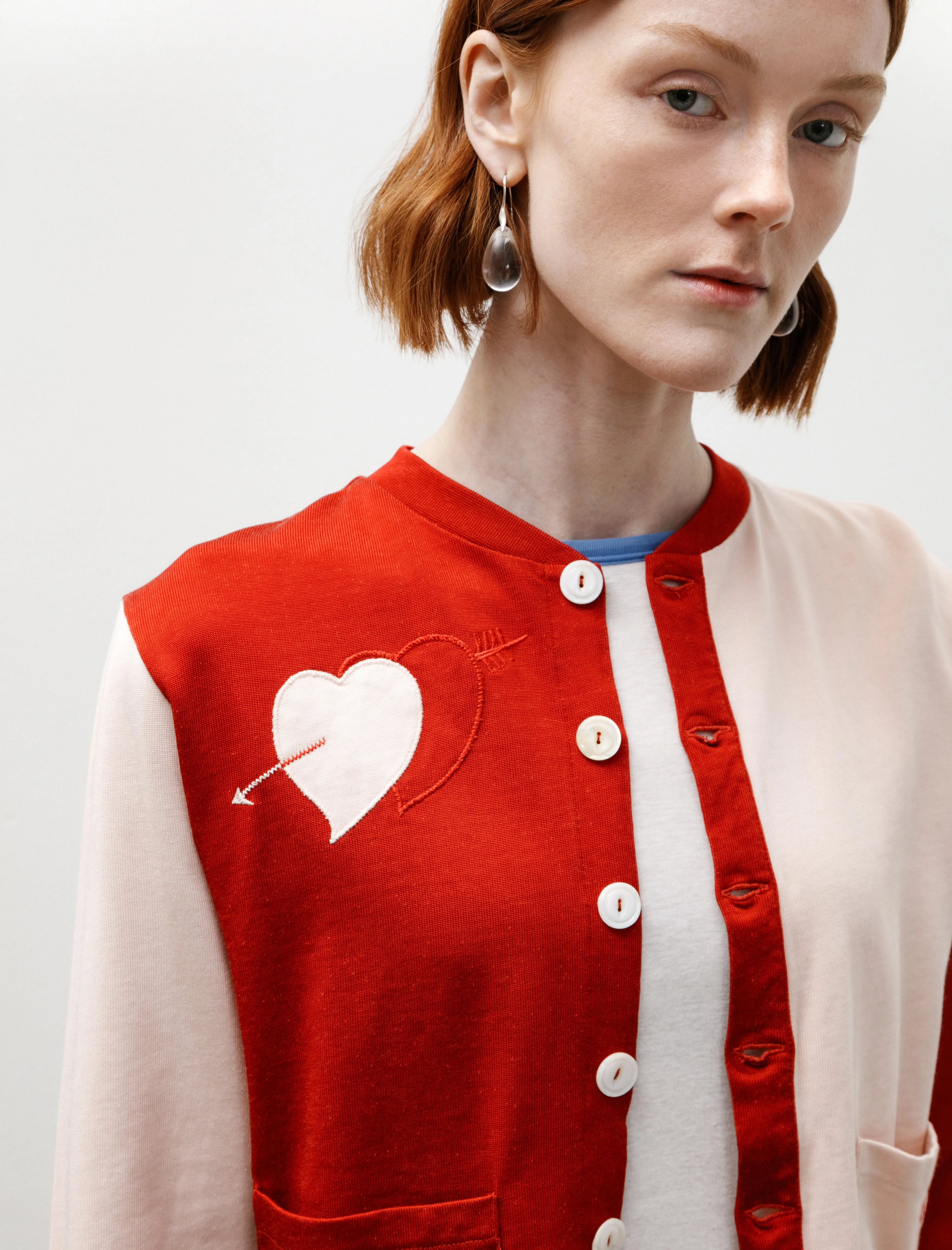 Wonderland Cardigan Red/Pink sold by SHOP NEIGHBOR product image thumbnail 2