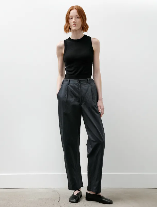 Easy Trouser Cotton Metal Midnight made by SHOP NEIGHBOR