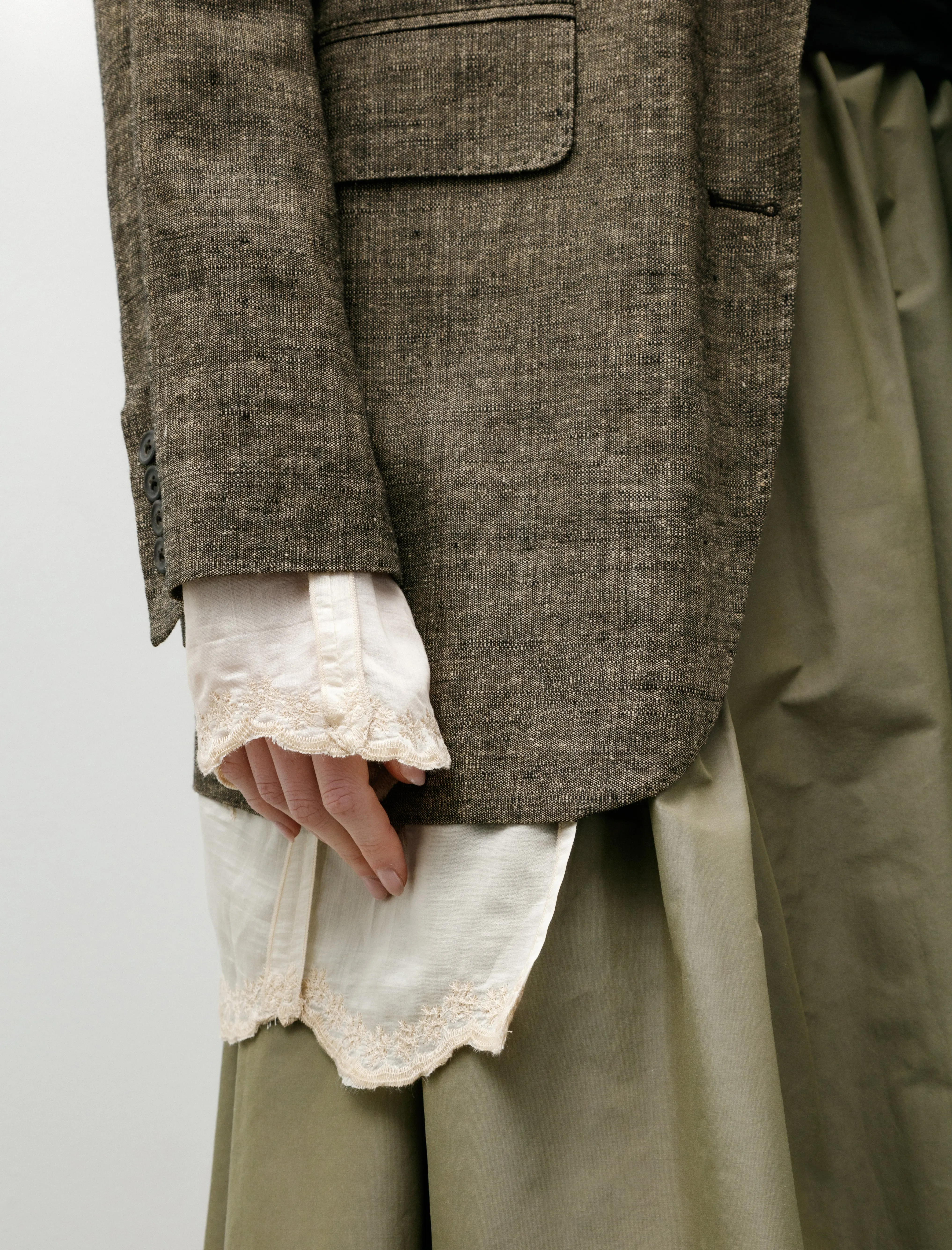 Drip Blazer Deep Husk Soft Grain Weave sold by SHOP NEIGHBOR product image thumbnail 5