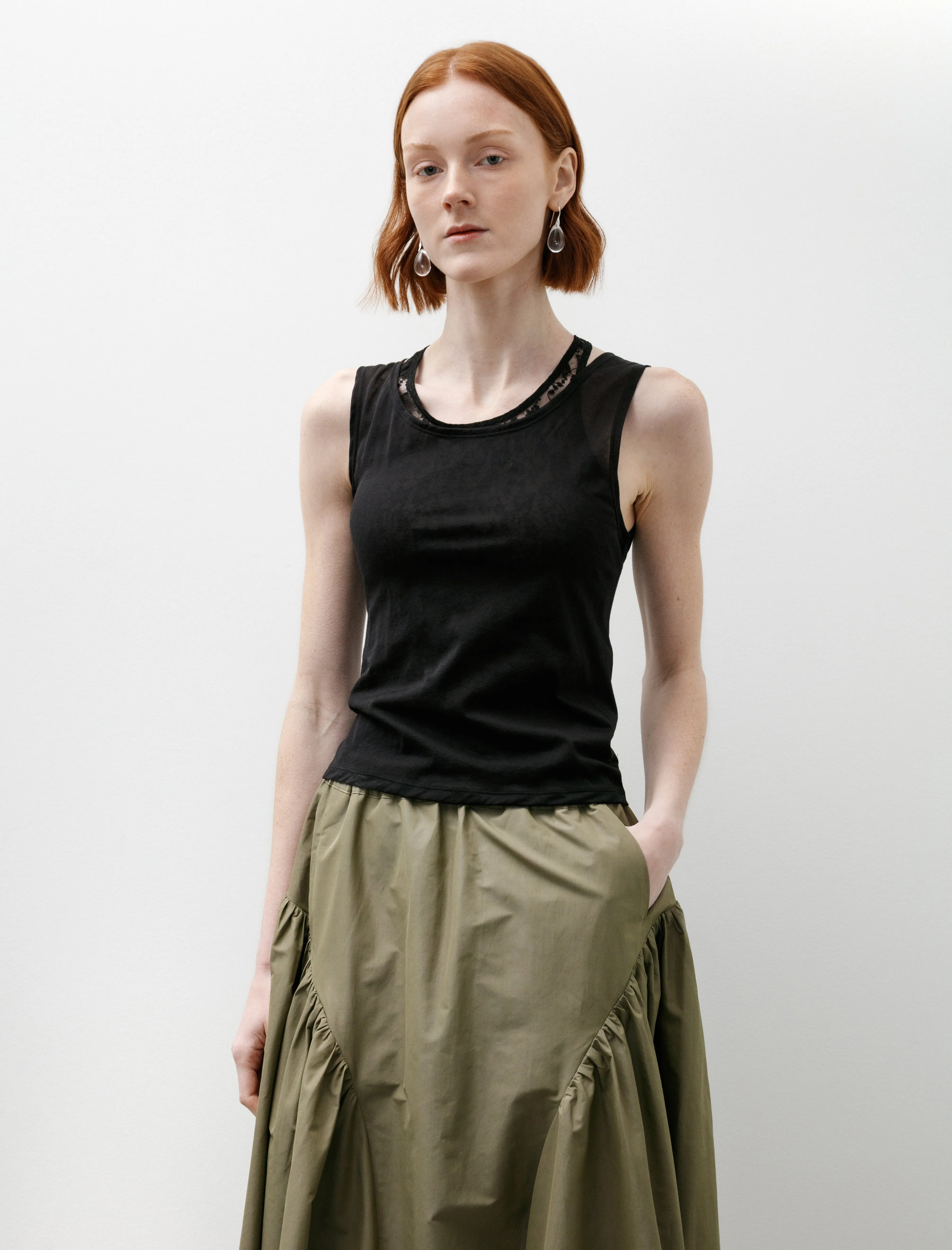 Swim Tank Black Stocking Jersey sold by SHOP NEIGHBOR