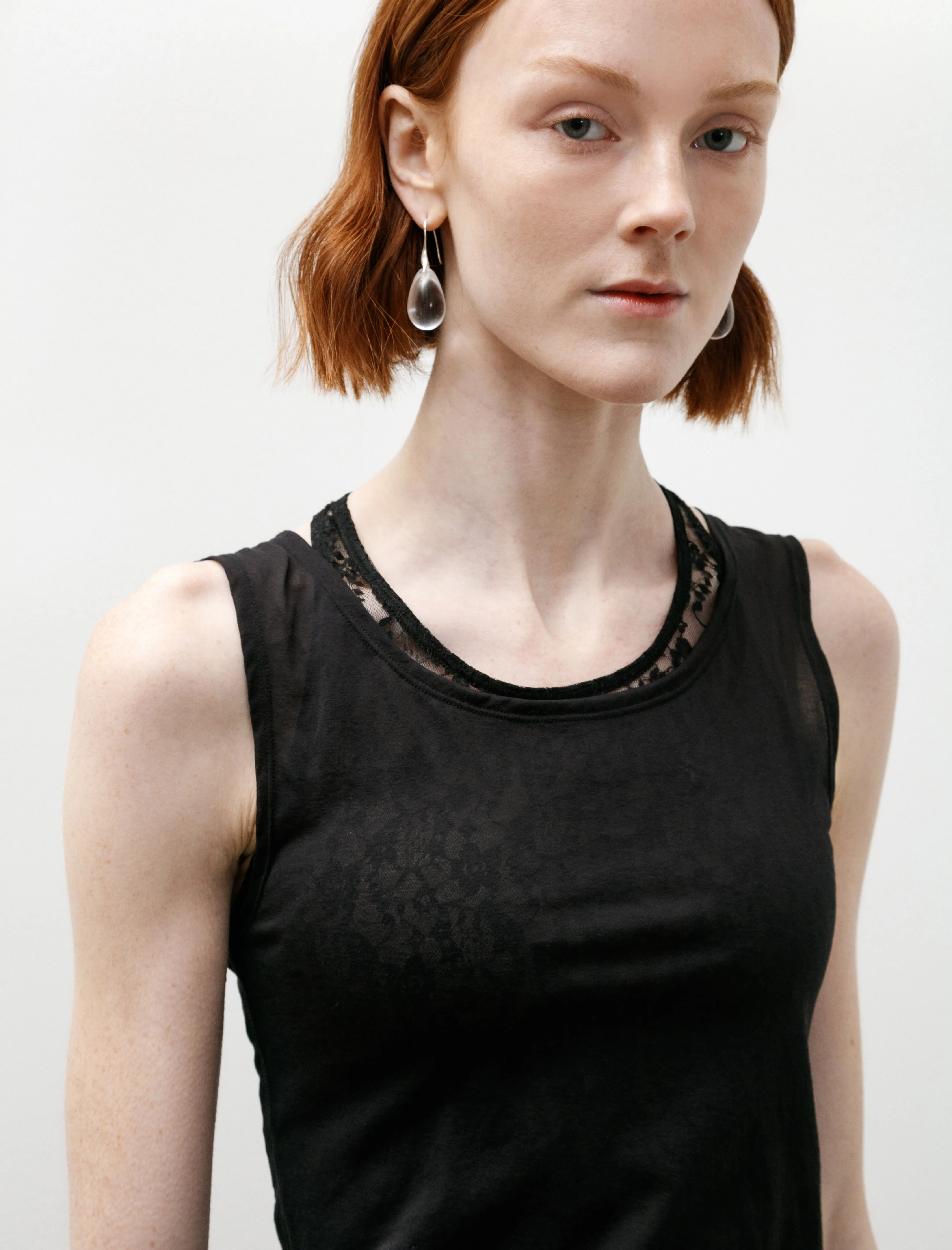 Swim Tank Black Stocking Jersey sold by SHOP NEIGHBOR product image thumbnail 2